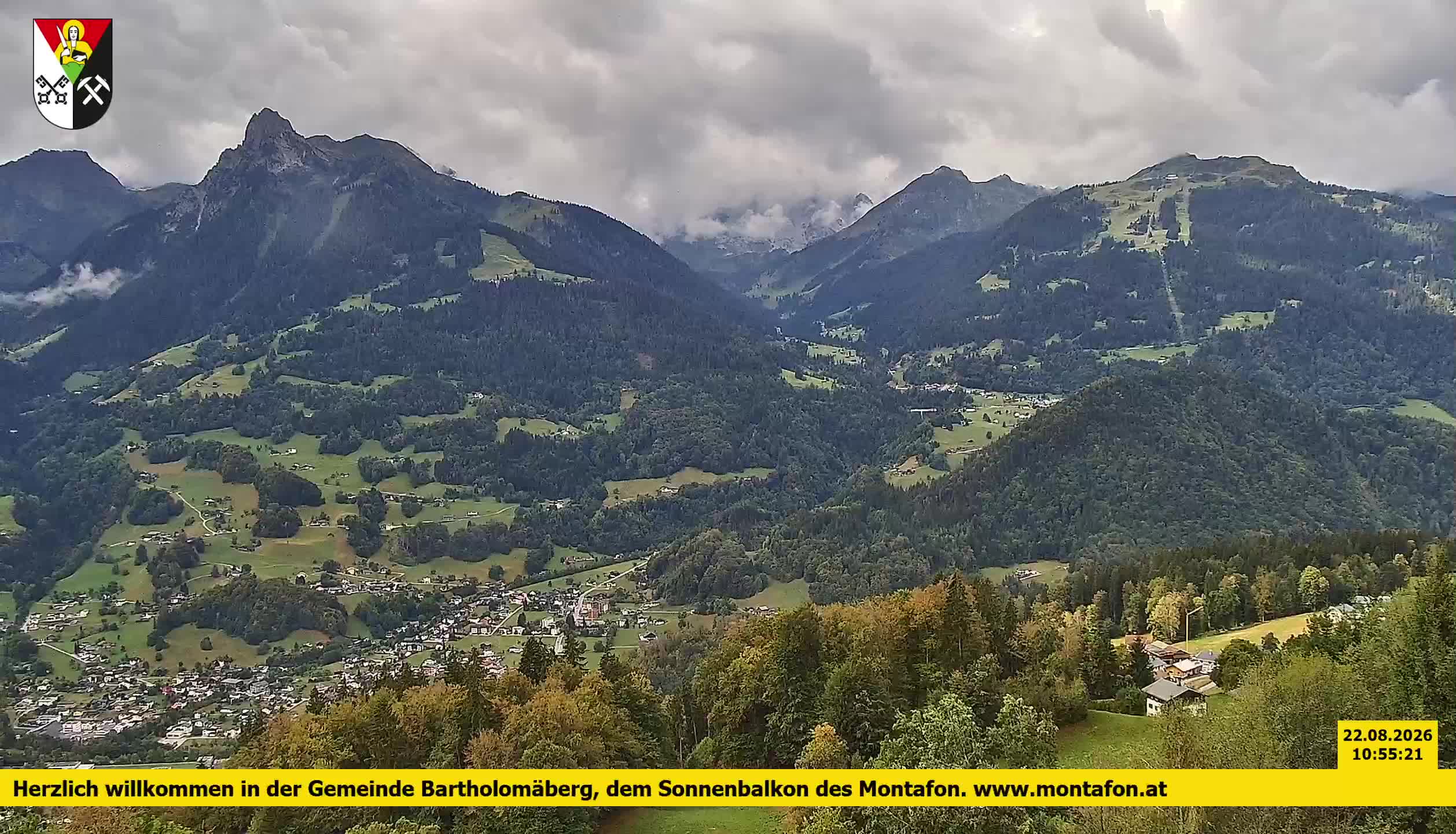 Bartholomäberg | Blick auf Schruns