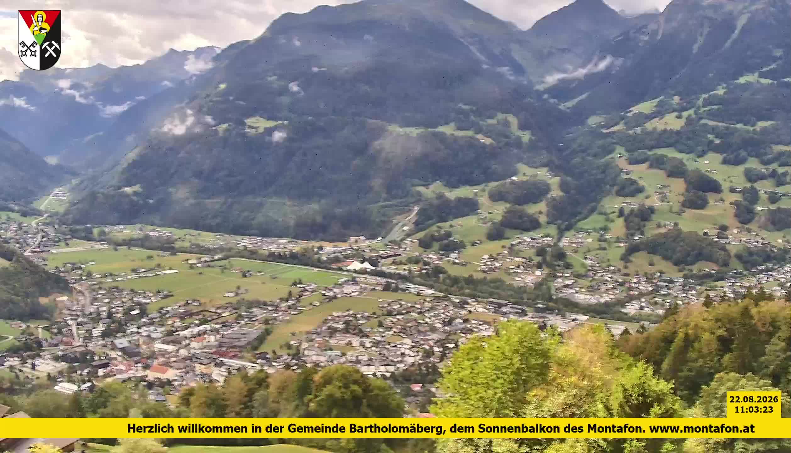 Bartholomäberg | Blick auf Schruns
