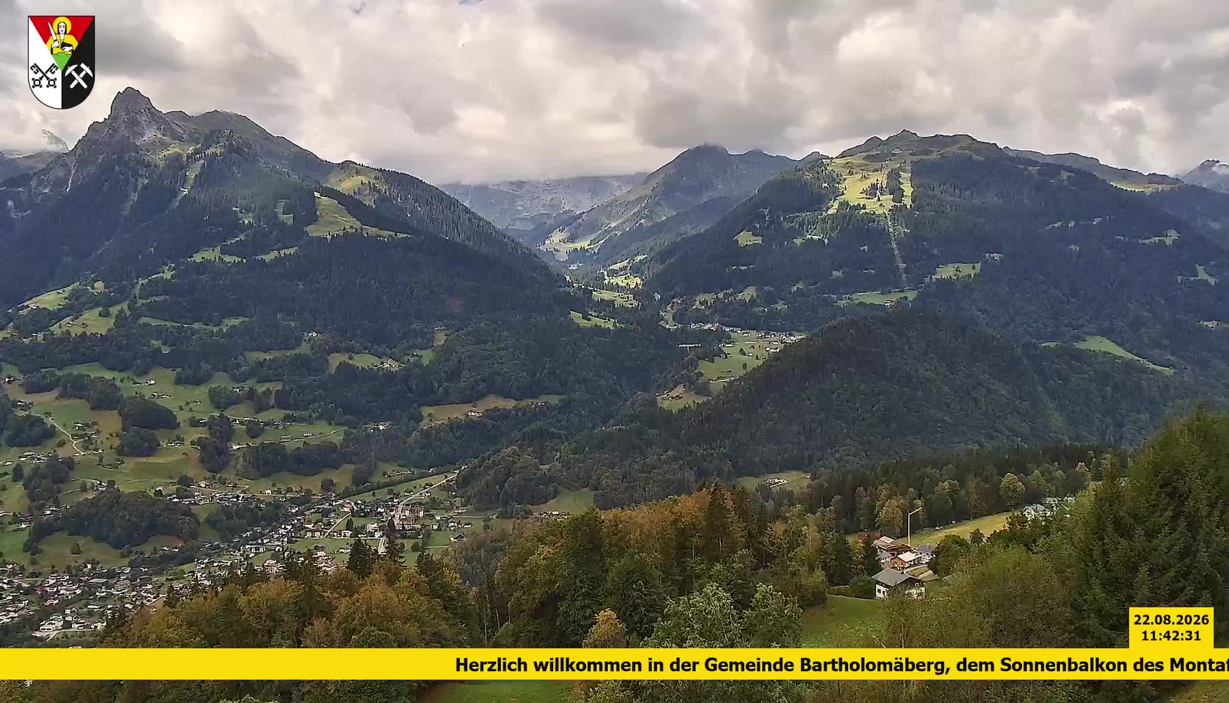 Bartholomäberg | Blick auf Schruns