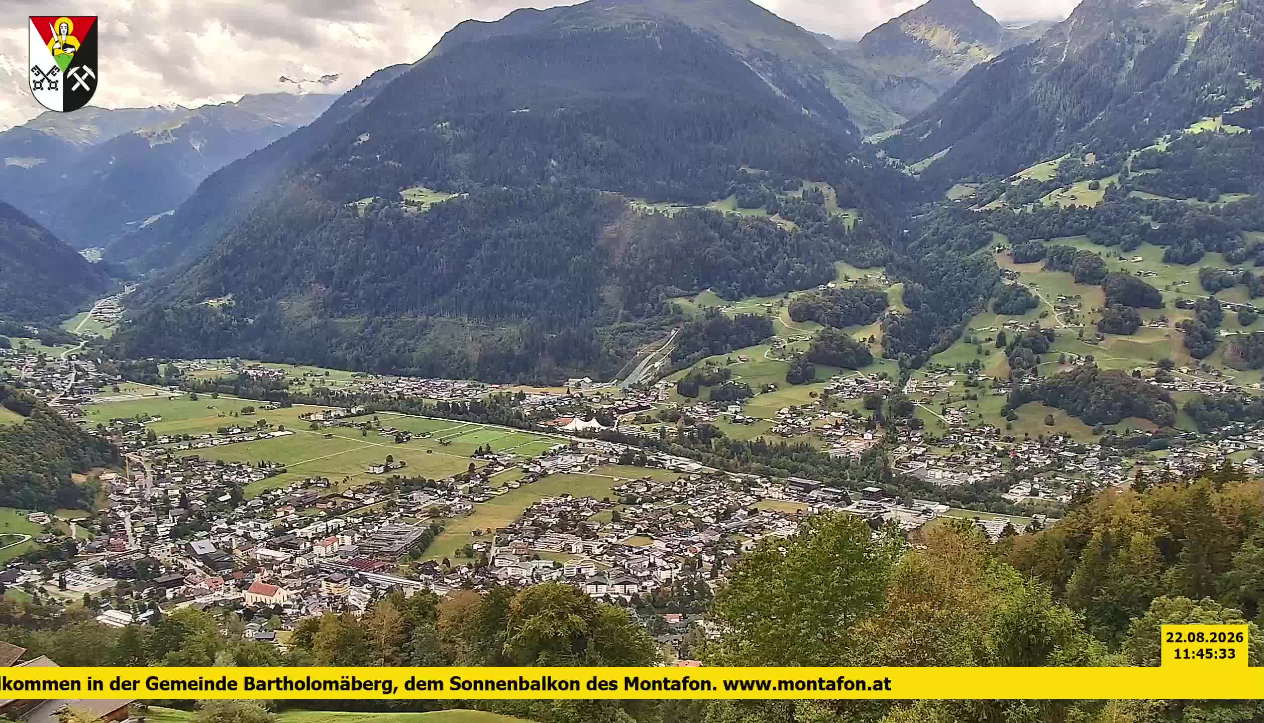 Bartholomäberg | Blick auf Schruns