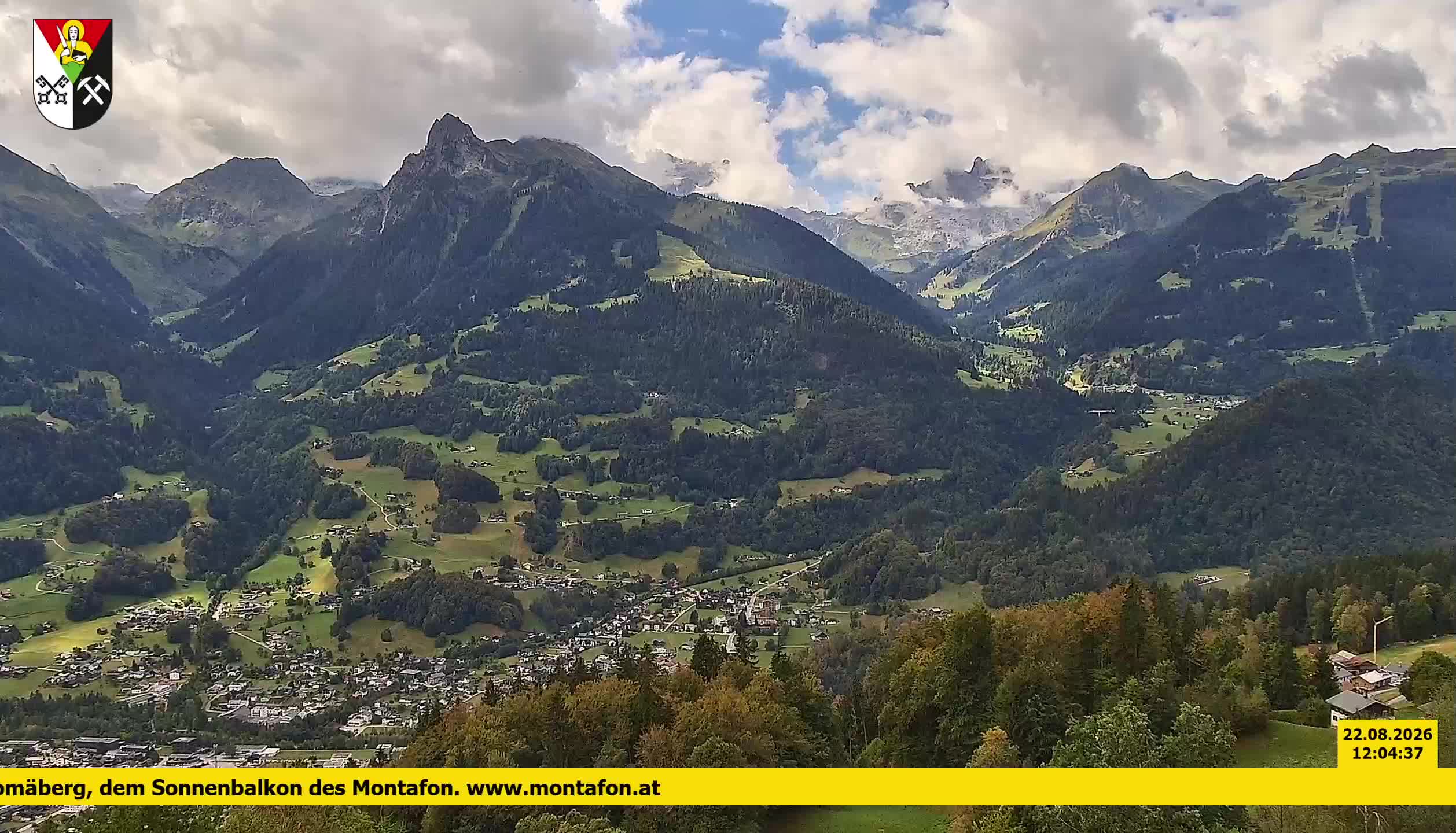 Bartholomäberg | Blick auf Schruns
