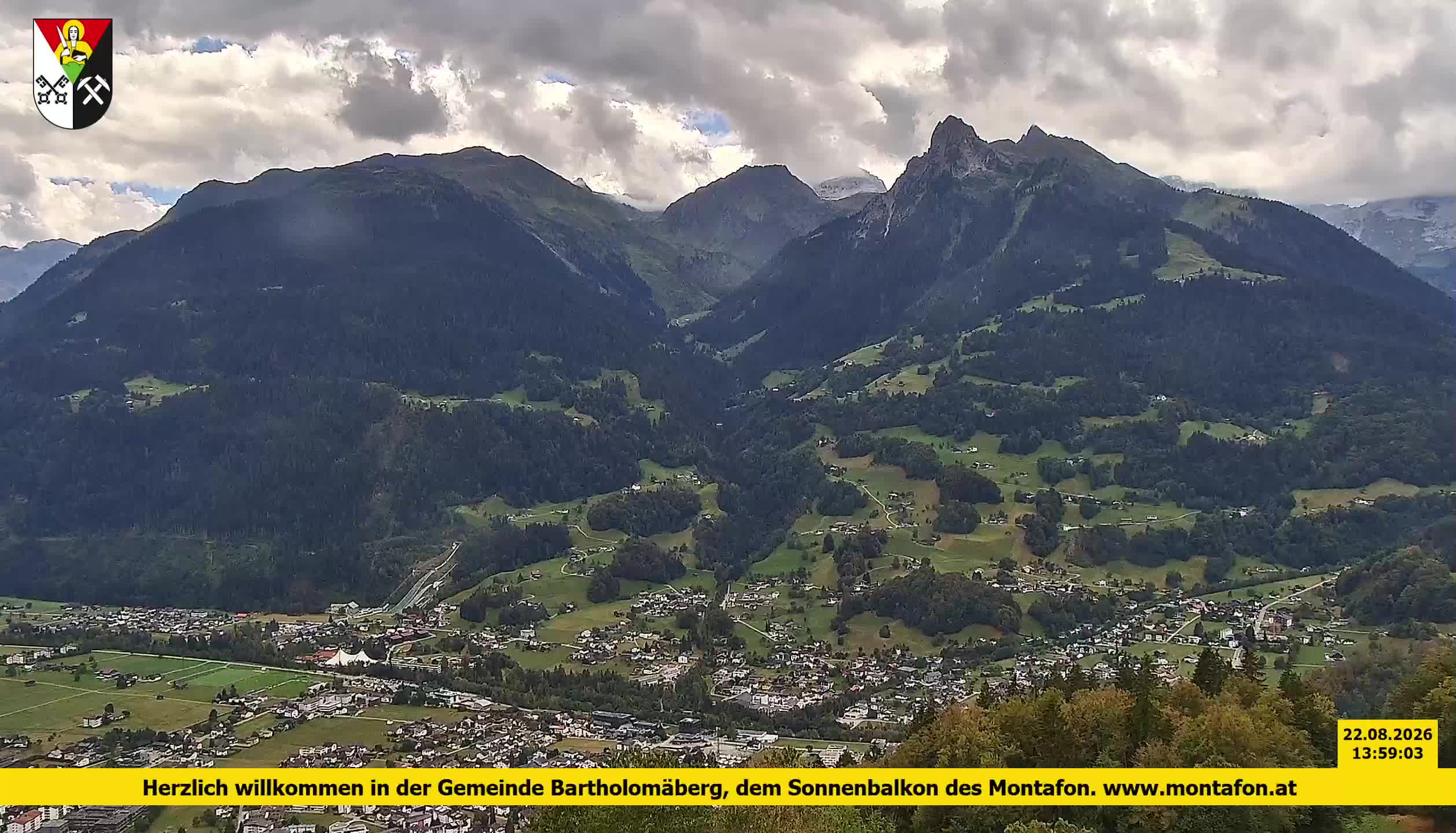 Bartholomäberg | Blick auf Schruns
