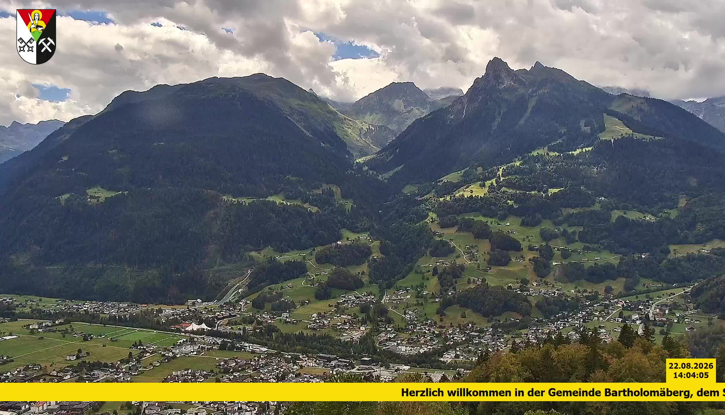 Bartholomäberg | Blick auf Schruns