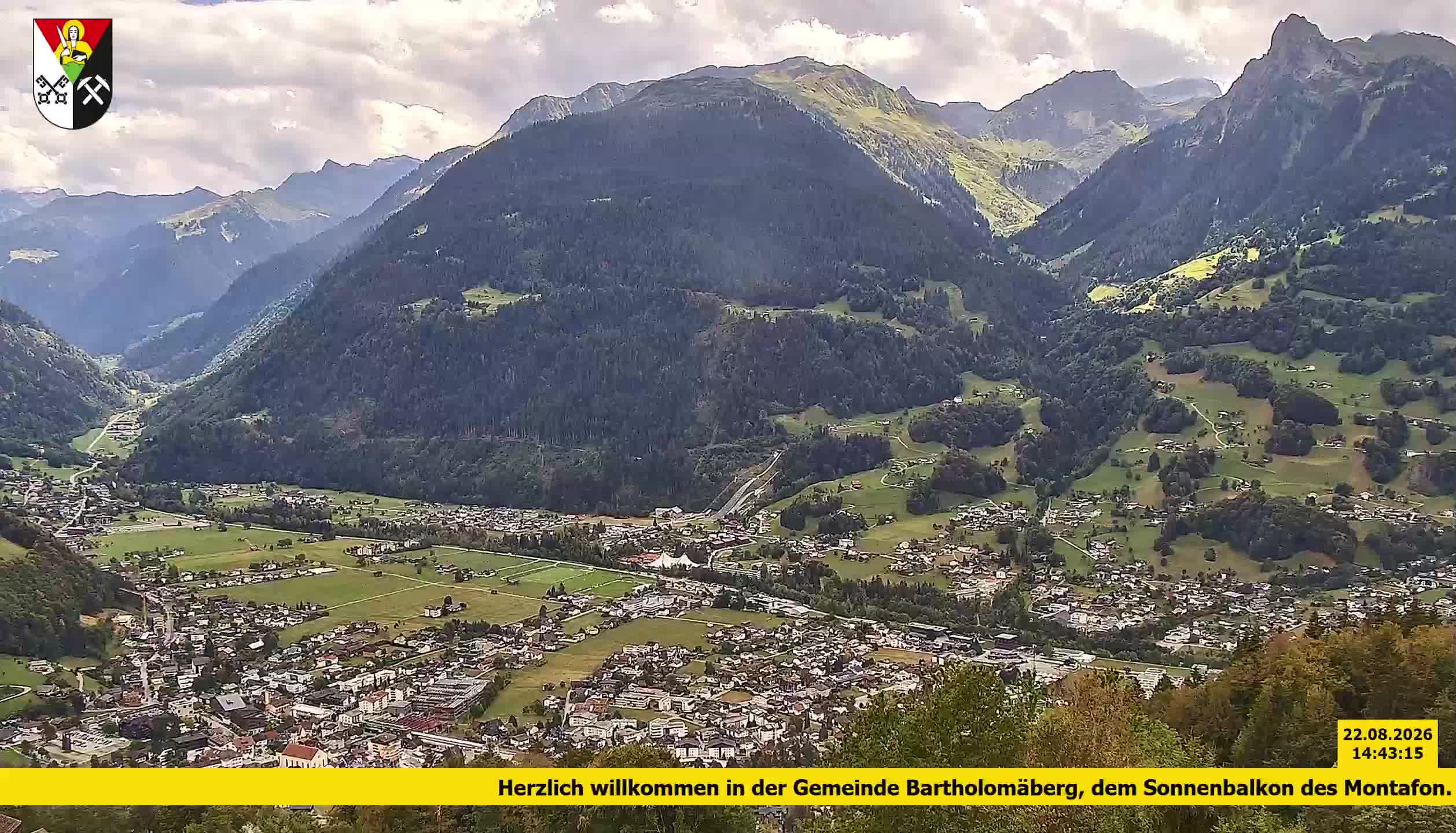 Bartholomäberg | Blick auf Schruns