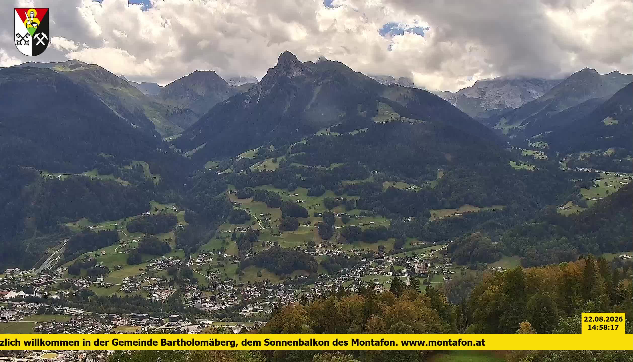 Bartholomäberg | Blick auf Schruns