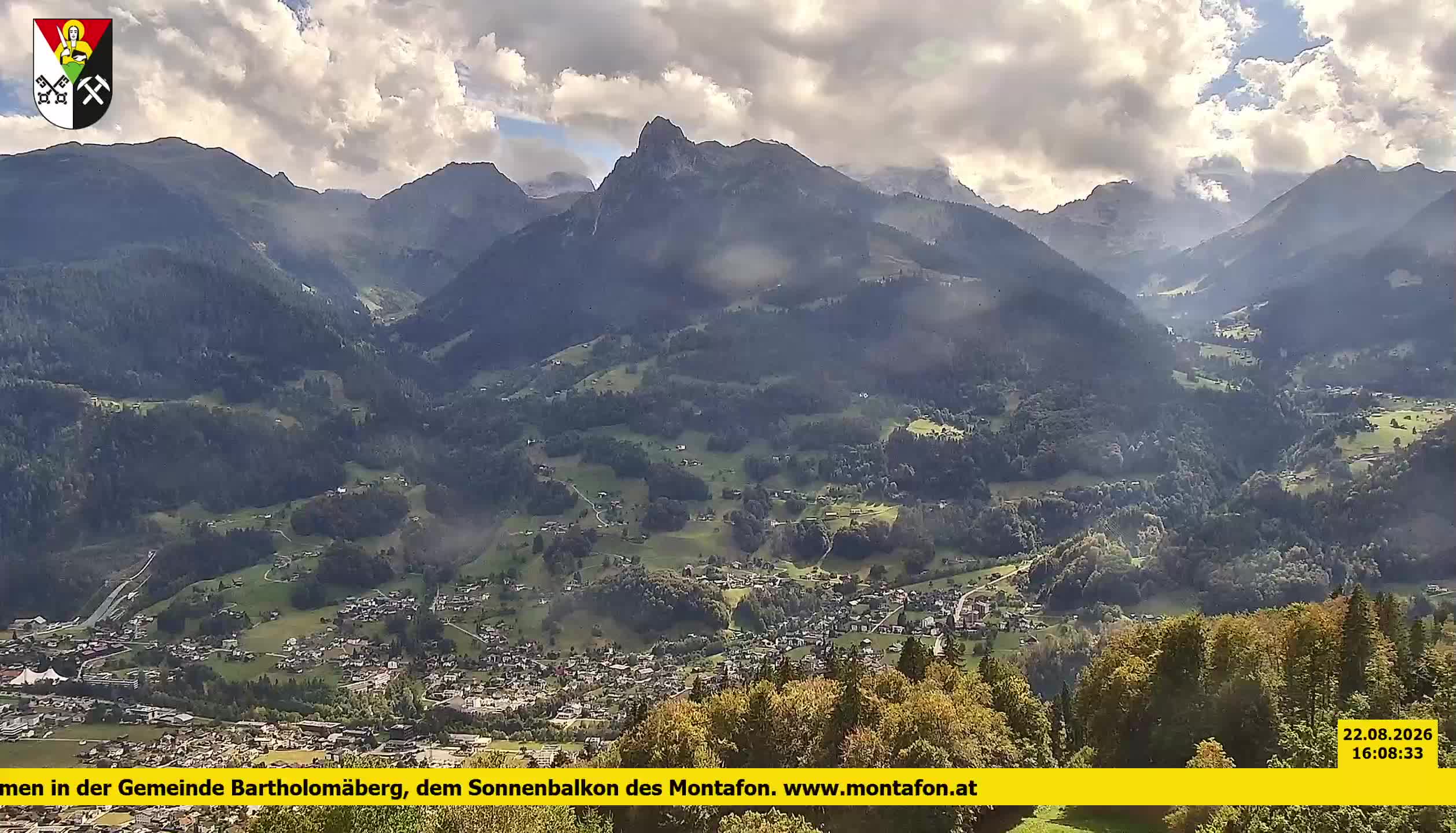 Bartholomäberg | Blick auf Schruns