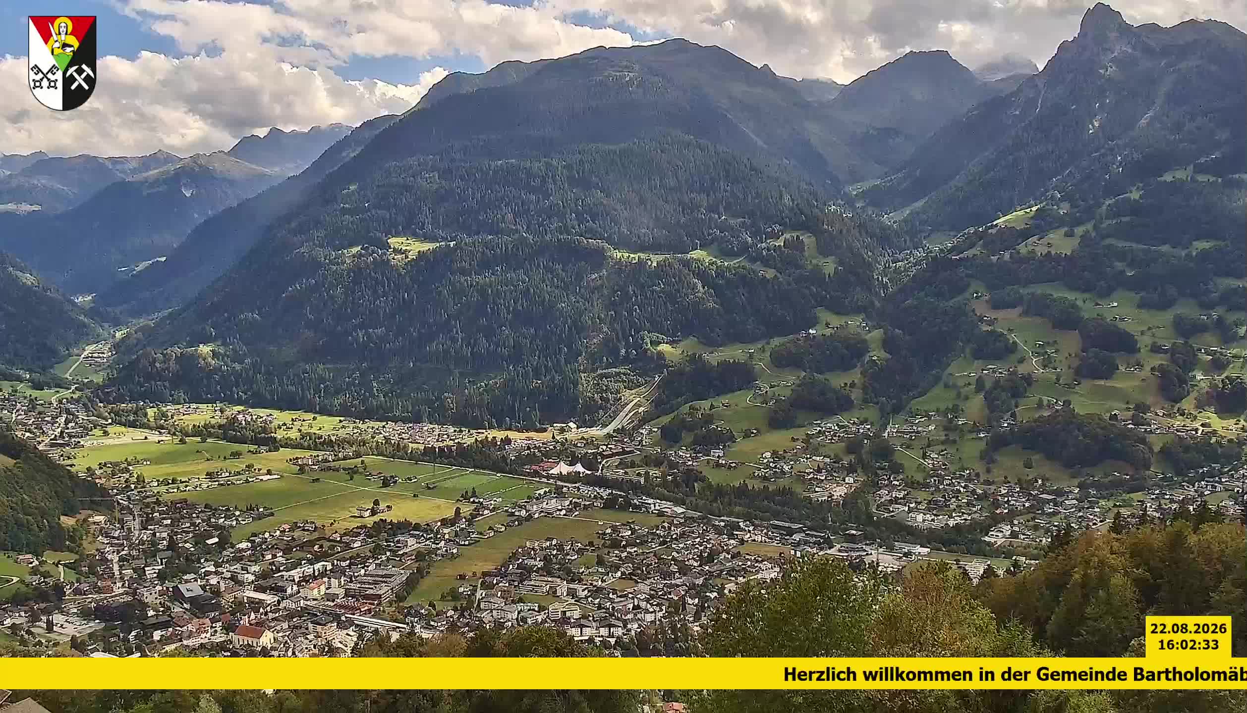 Bartholomäberg | Blick auf Schruns