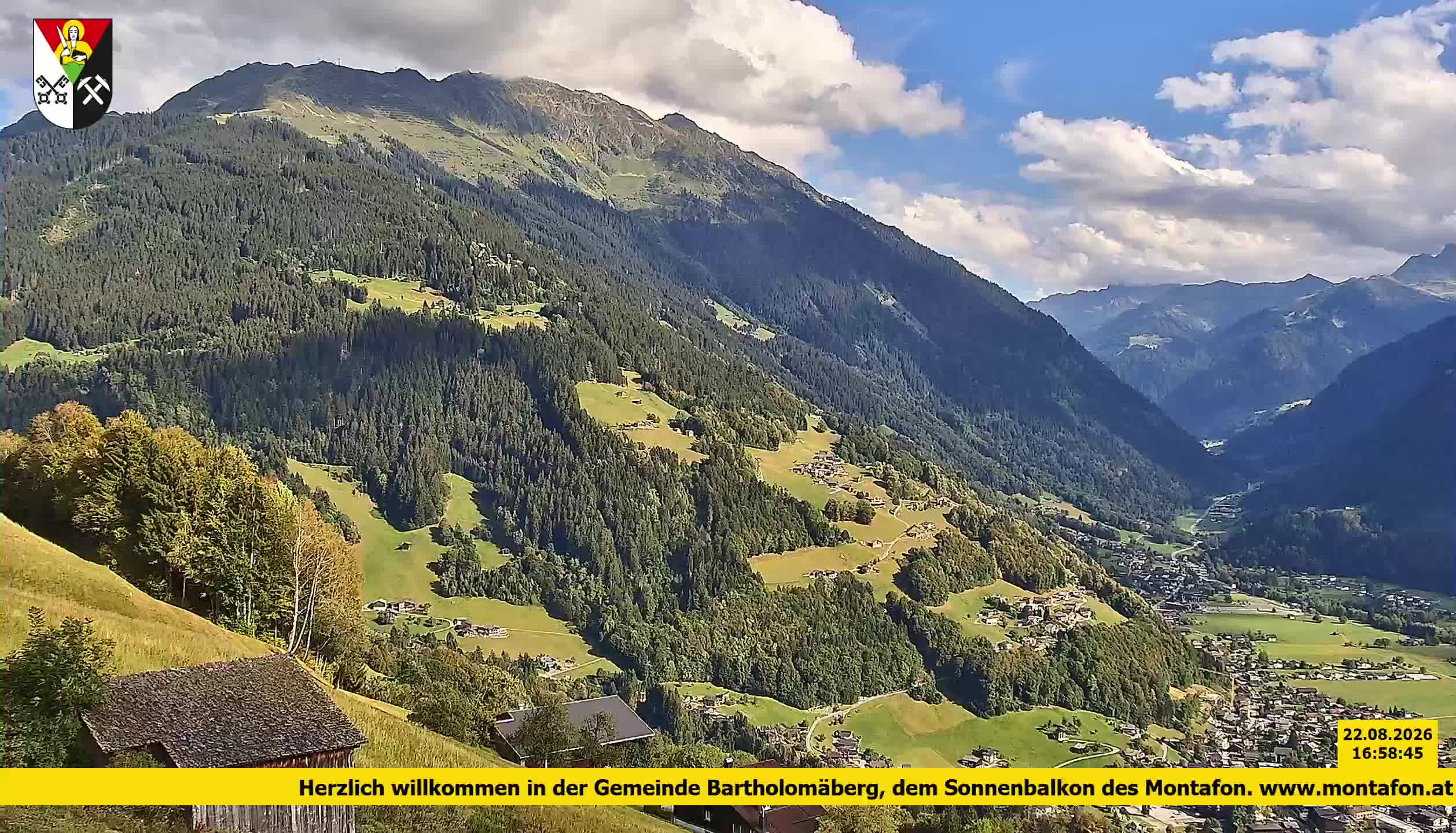 Bartholomäberg | Blick auf Schruns