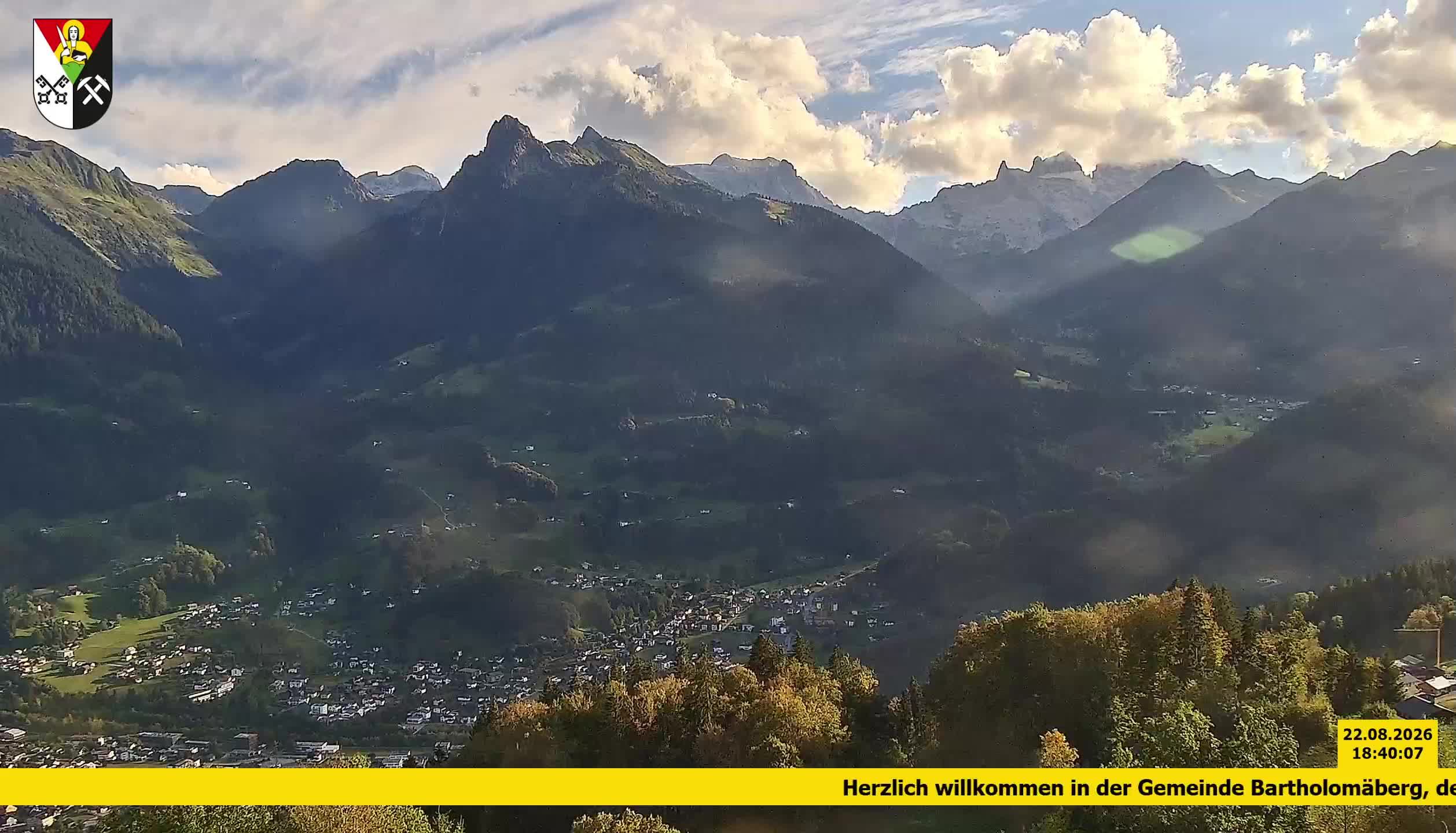 Bartholomäberg | Blick auf Schruns