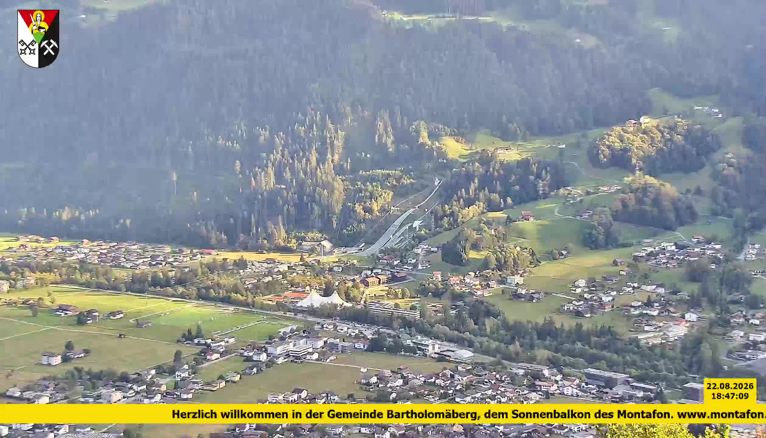 Bartholomäberg | Blick auf Schruns