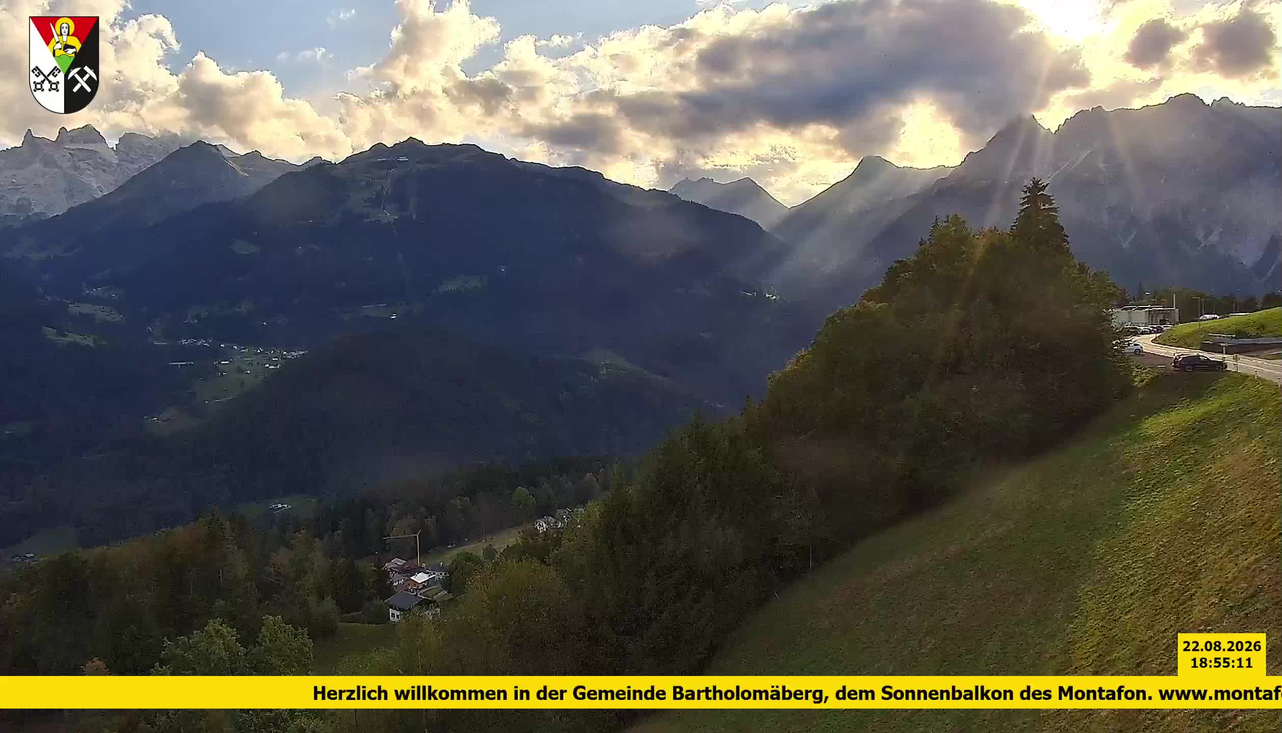 Bartholomäberg | Blick auf Schruns