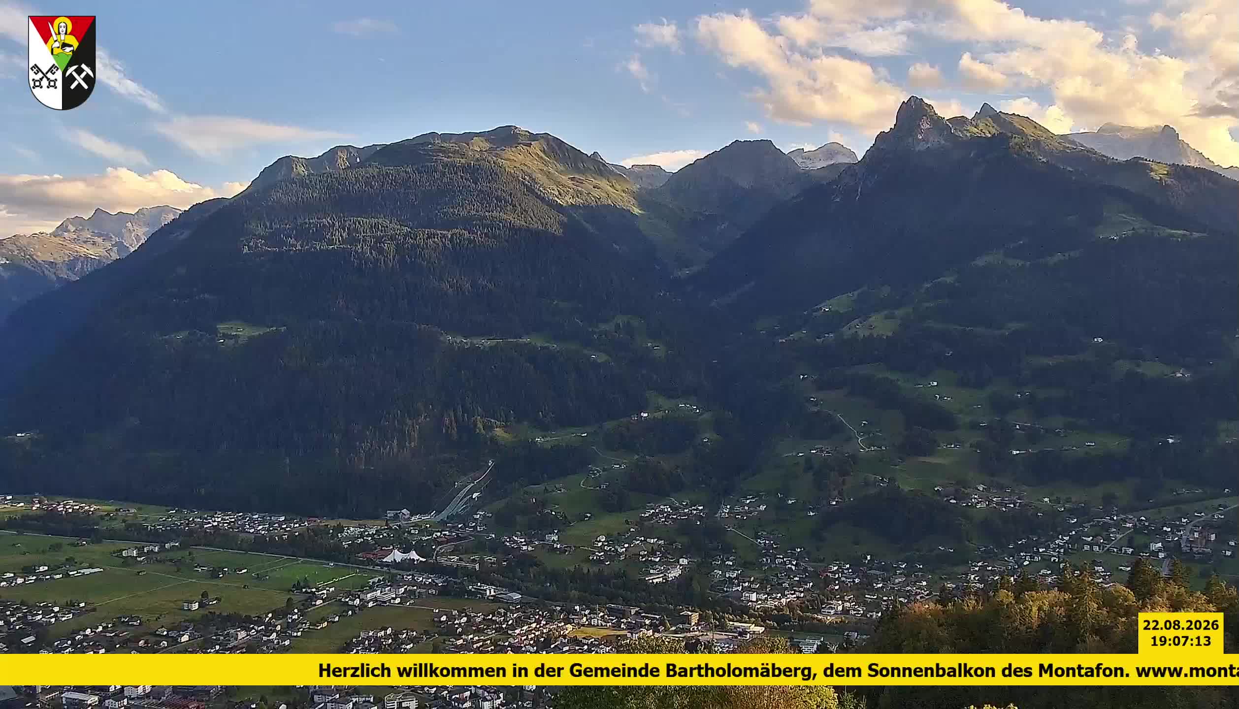 Bartholomäberg | Blick auf Schruns