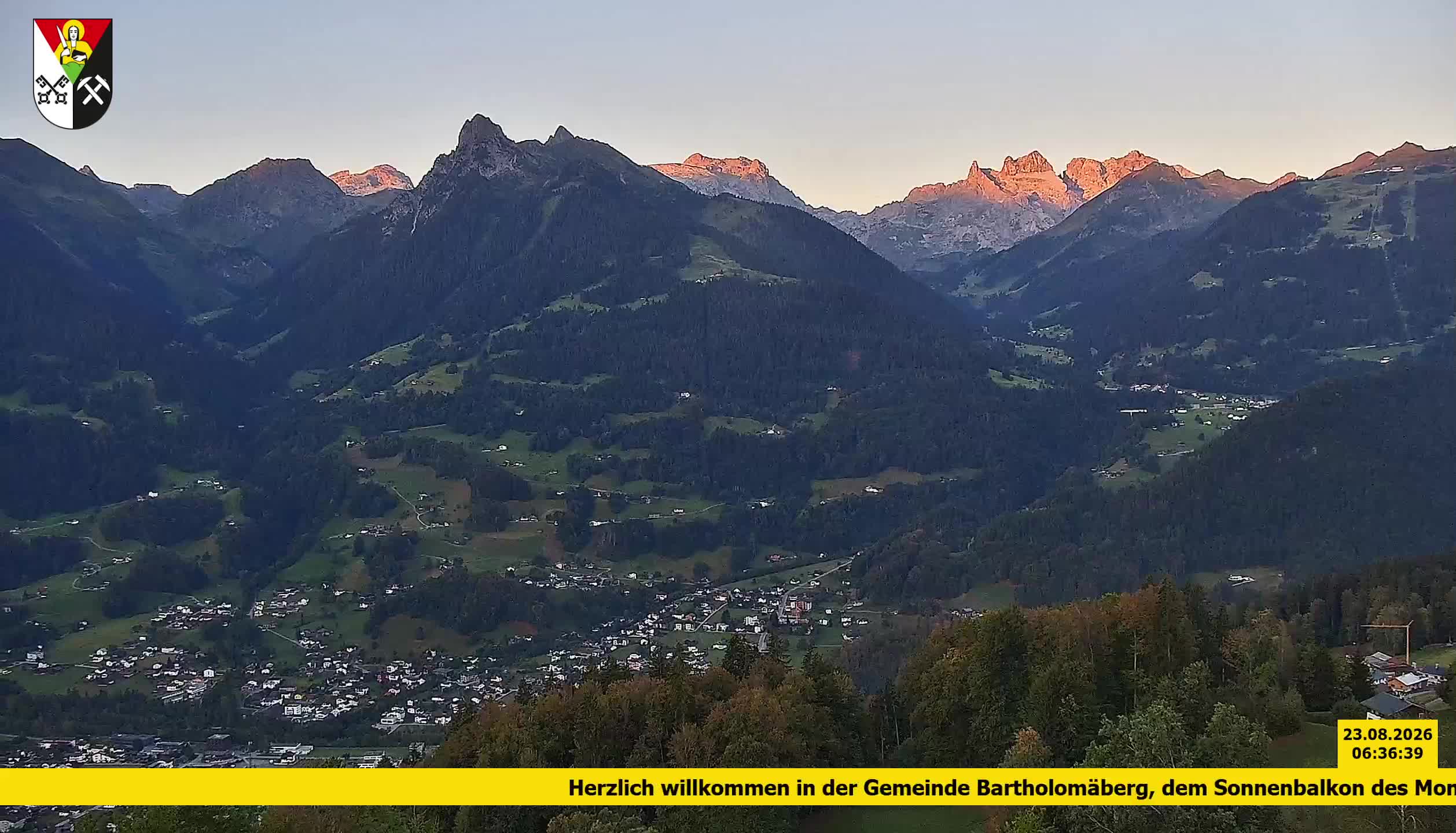 Bartholomäberg | Blick auf Schruns