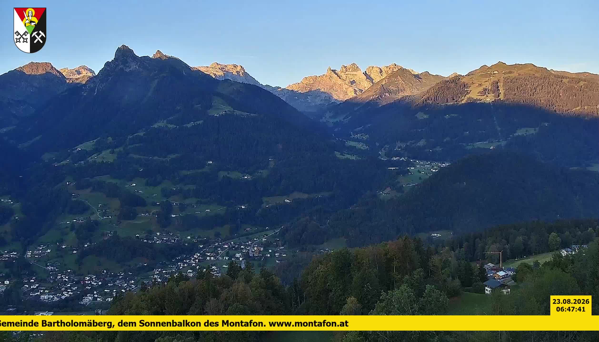 Bartholomäberg | Blick auf Schruns