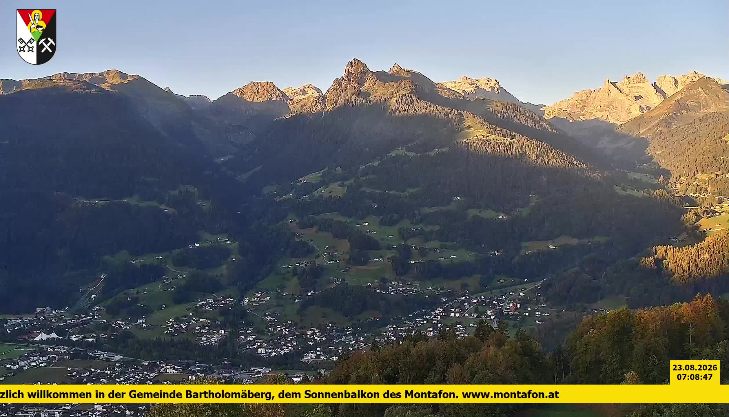 Bartholomäberg | Blick auf Schruns