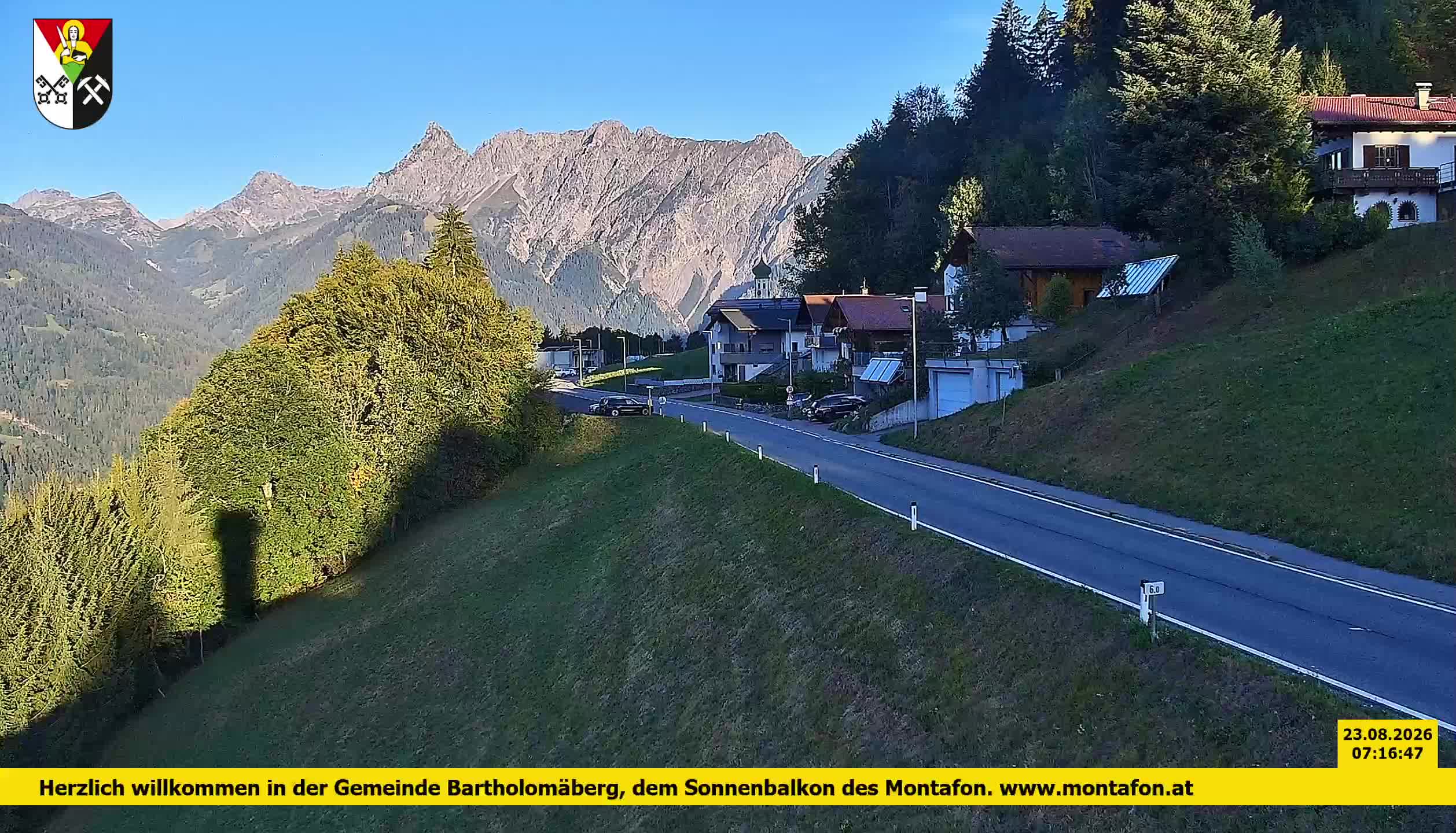 Bartholomäberg | Blick auf Schruns