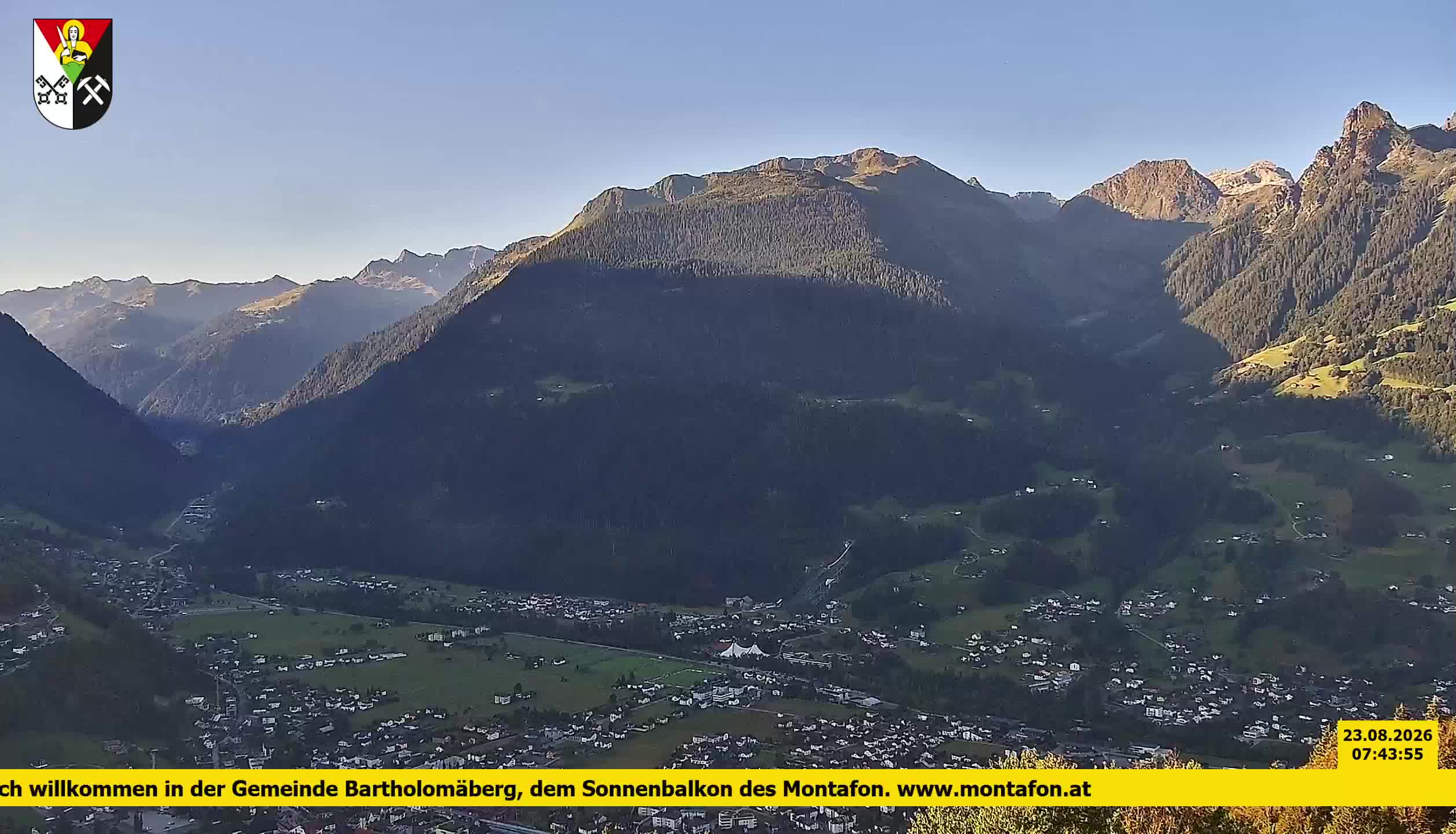 Bartholomäberg | Blick auf Schruns
