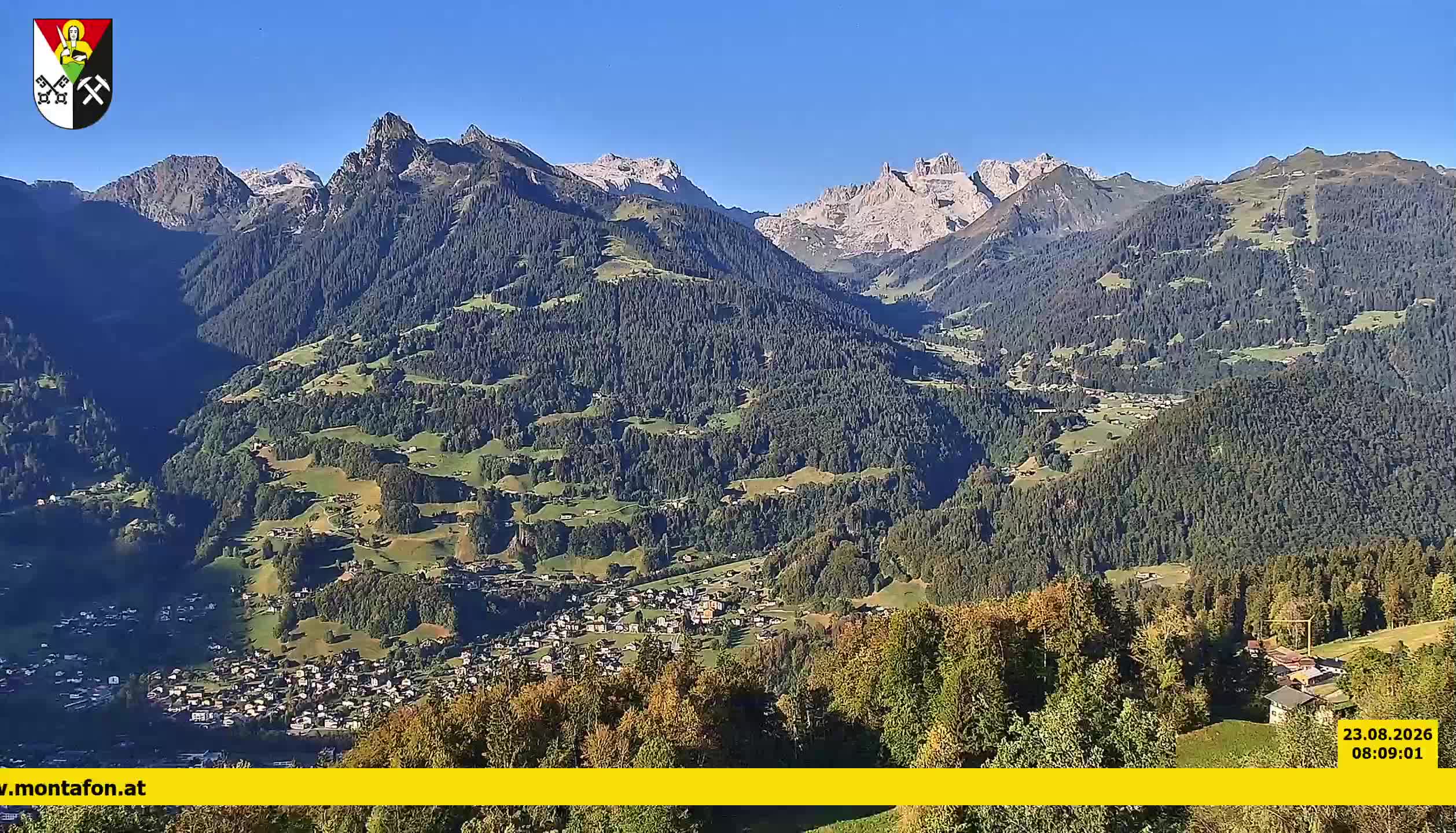 Bartholomäberg | Blick auf Schruns