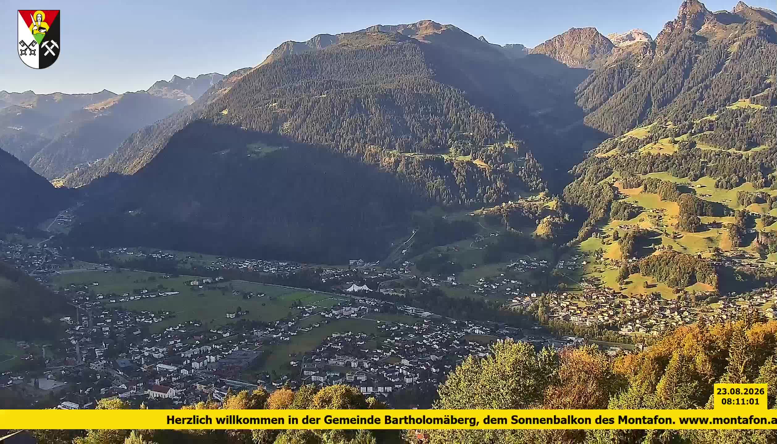 Bartholomäberg | Blick auf Schruns