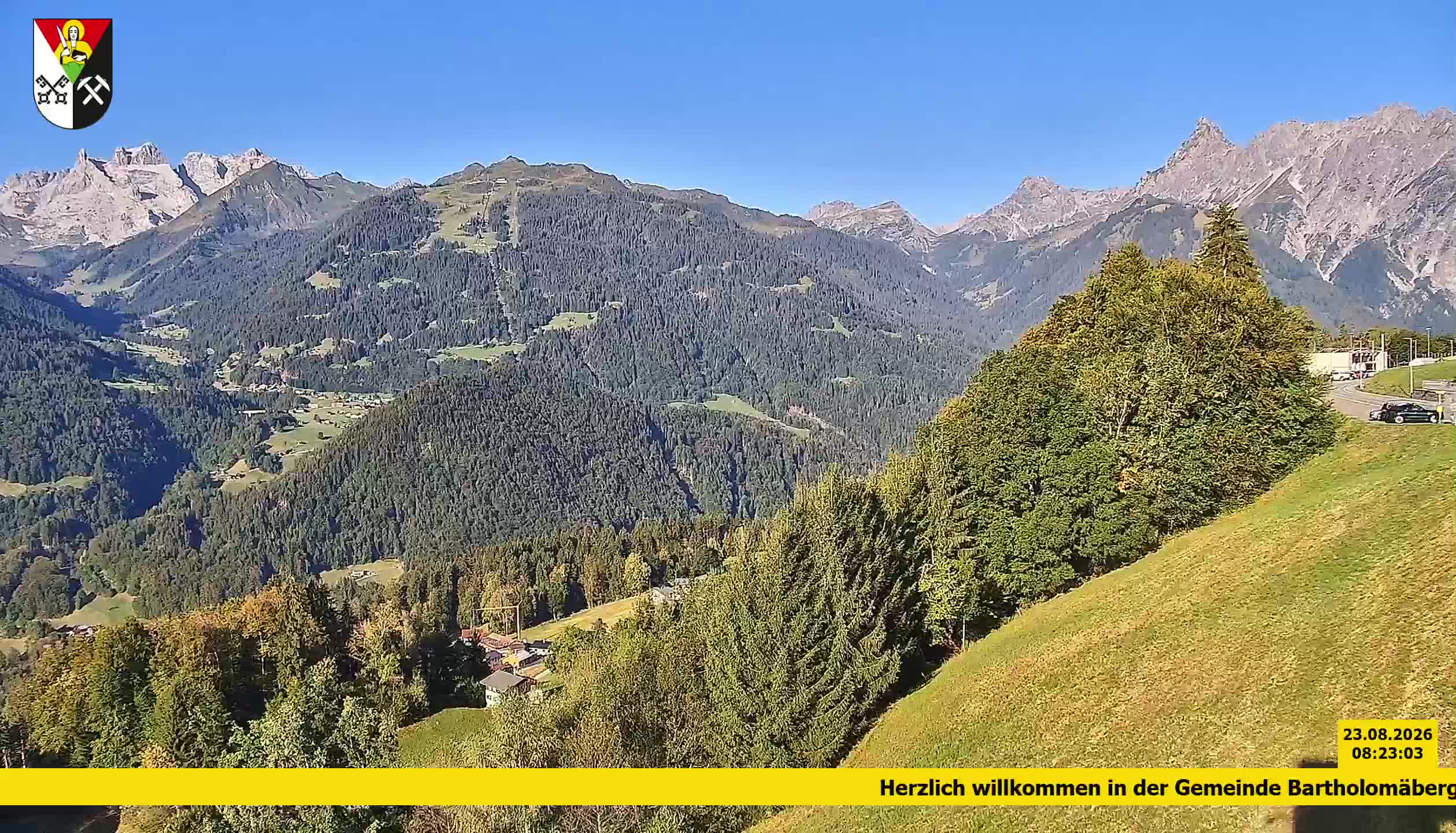Bartholomäberg | Blick auf Schruns