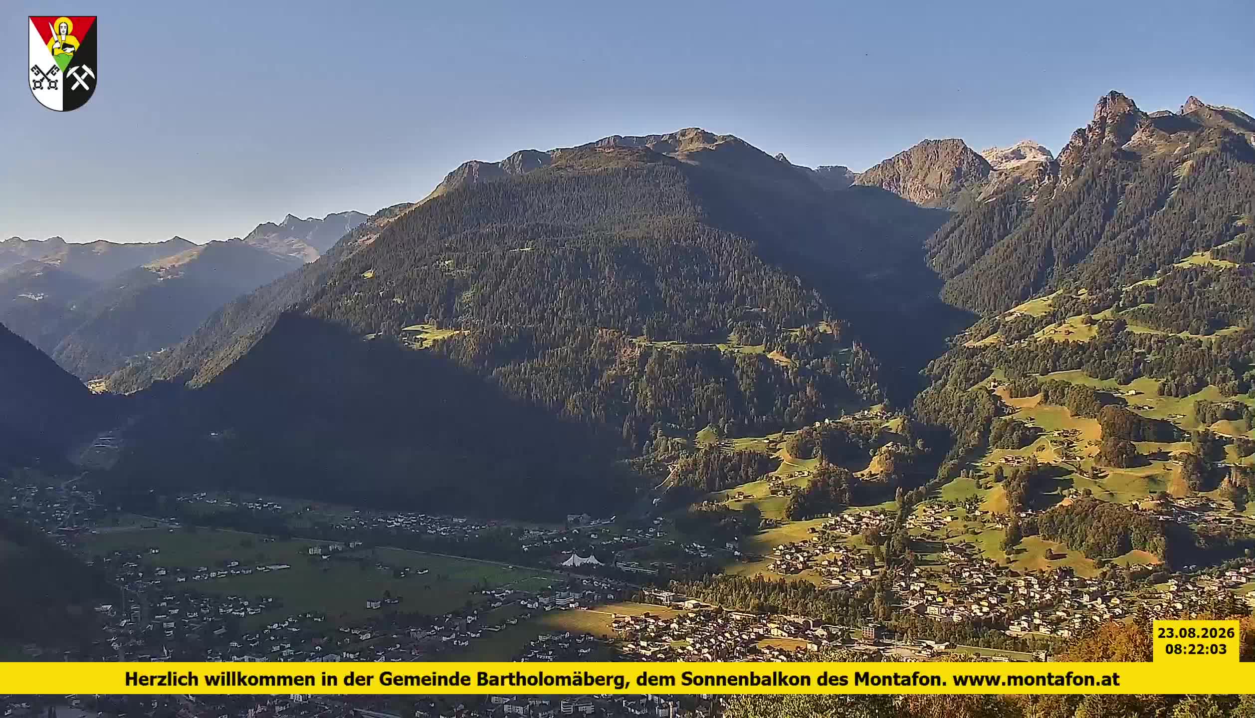 Bartholomäberg | Blick auf Schruns