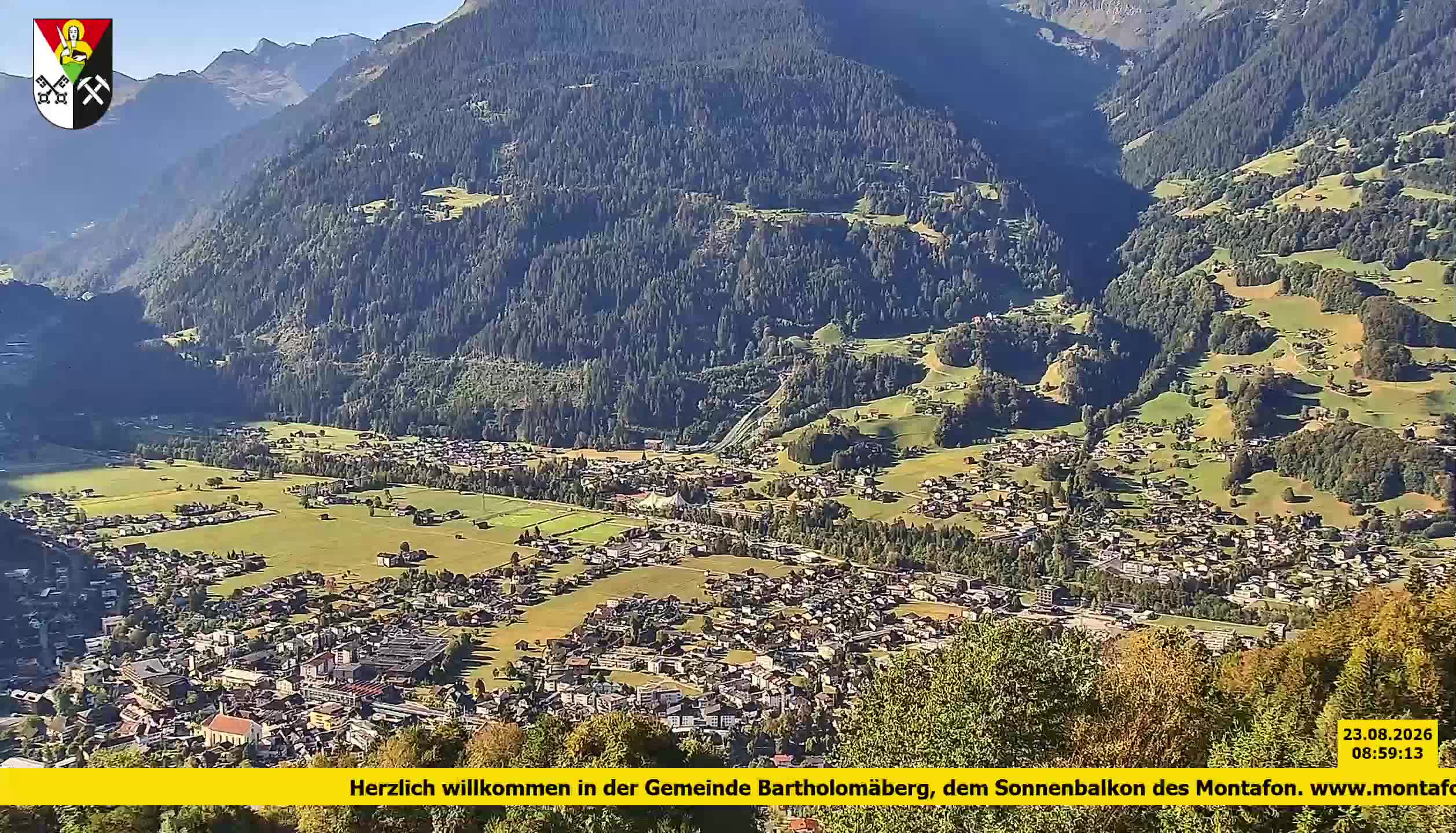 Bartholomäberg | Blick auf Schruns