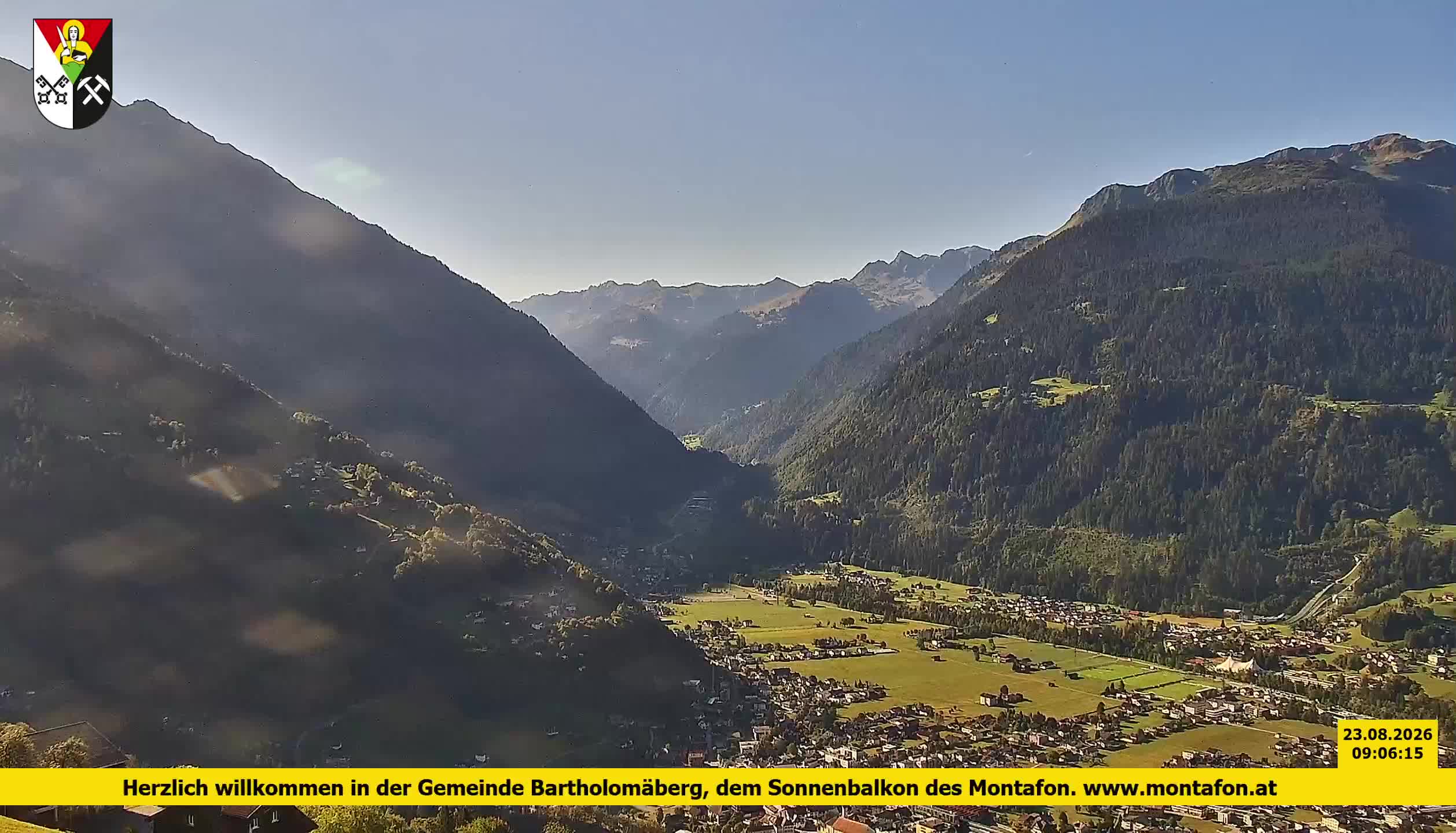 Bartholomäberg | Blick auf Schruns