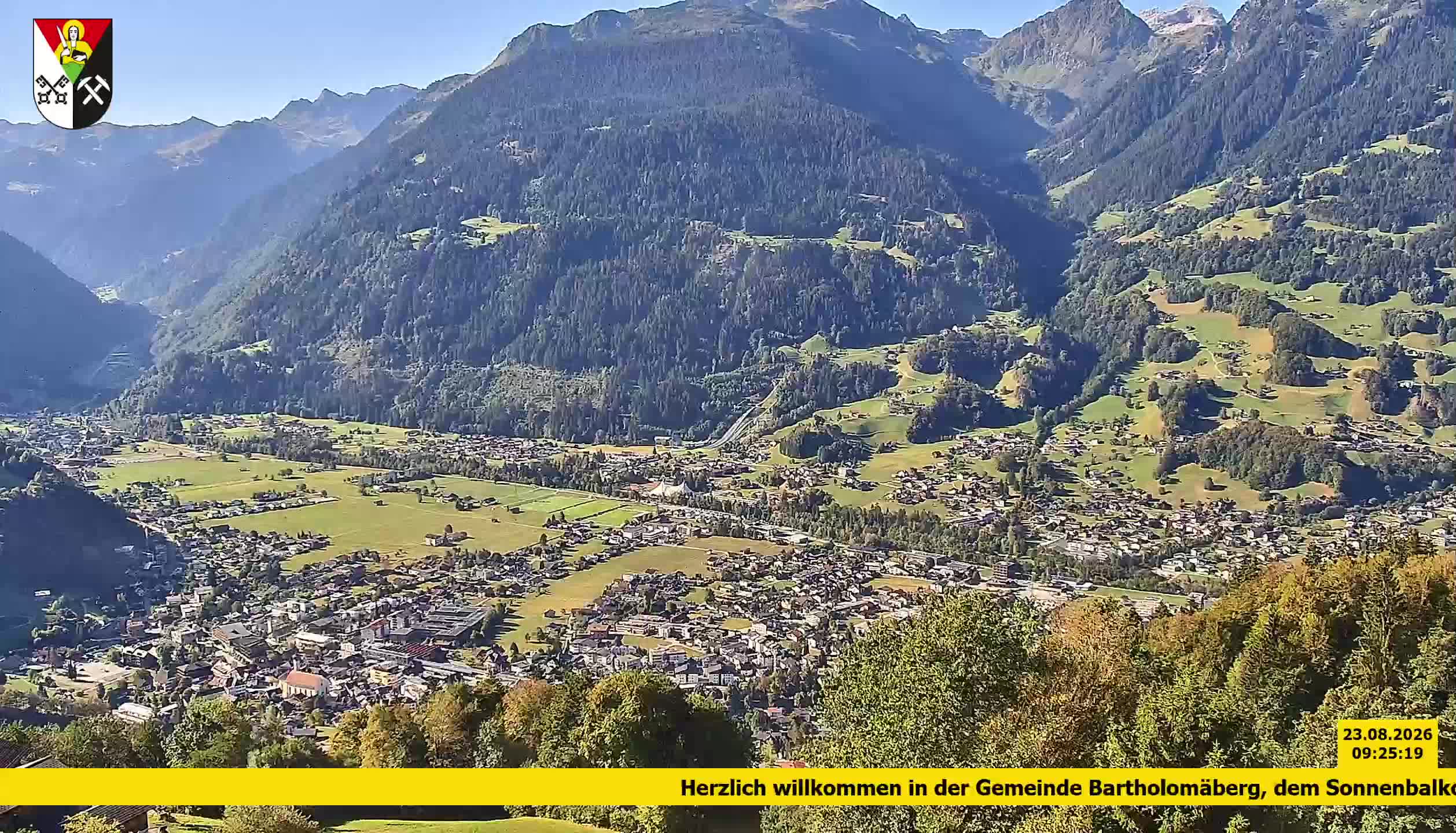 Bartholomäberg | Blick auf Schruns