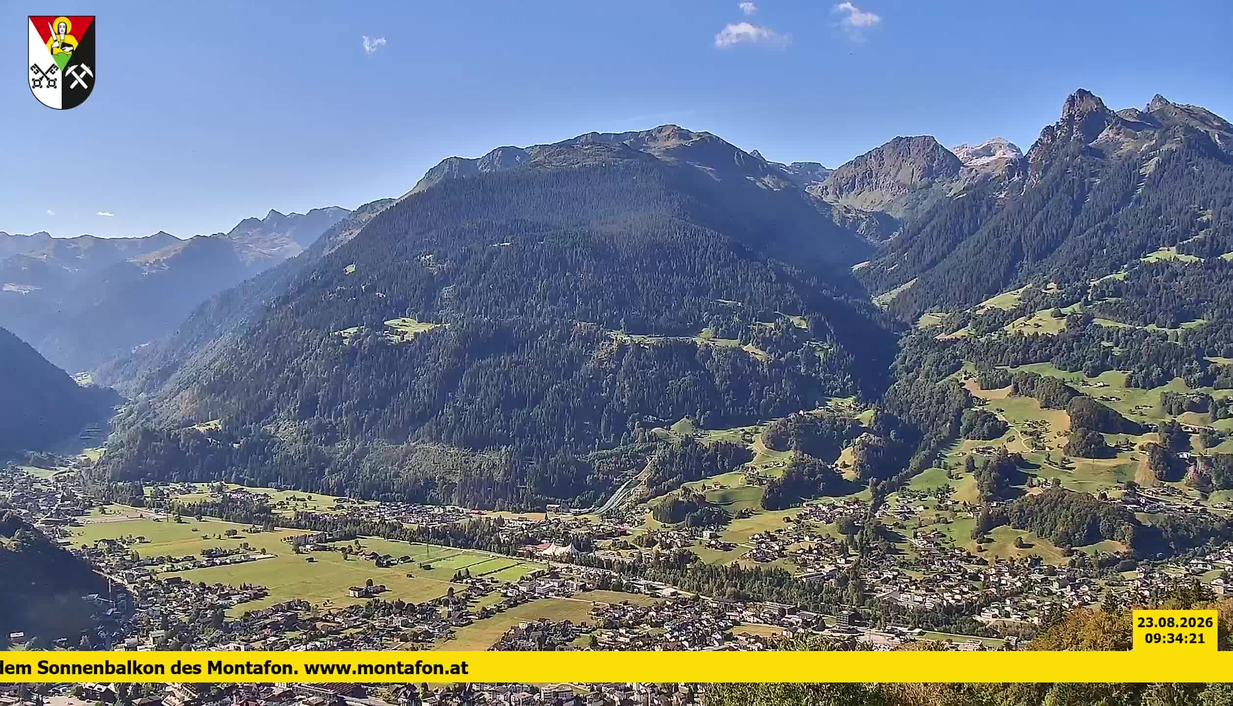 Bartholomäberg | Blick auf Schruns