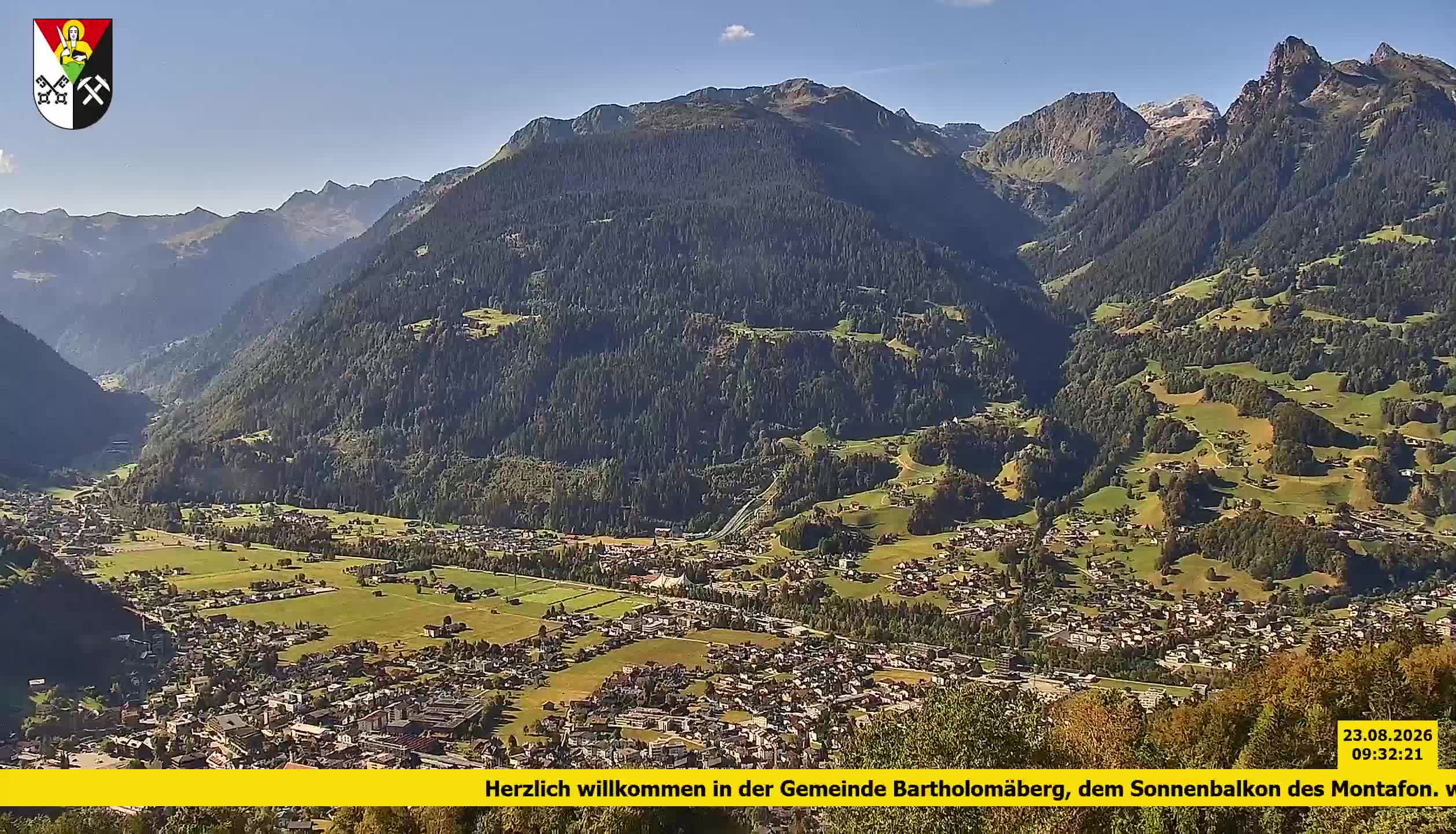 Bartholomäberg | Blick auf Schruns