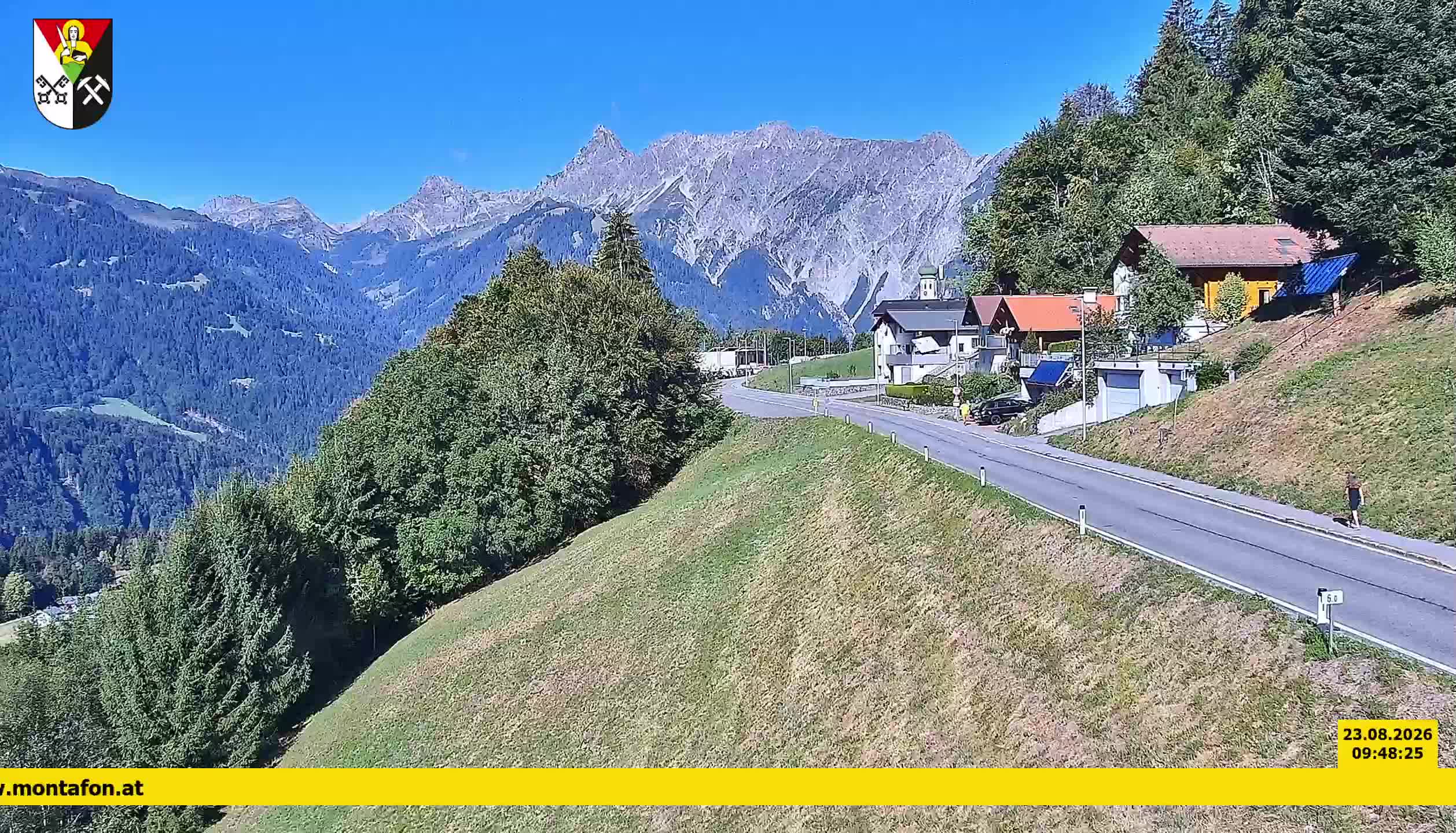 Bartholomäberg | Blick auf Schruns