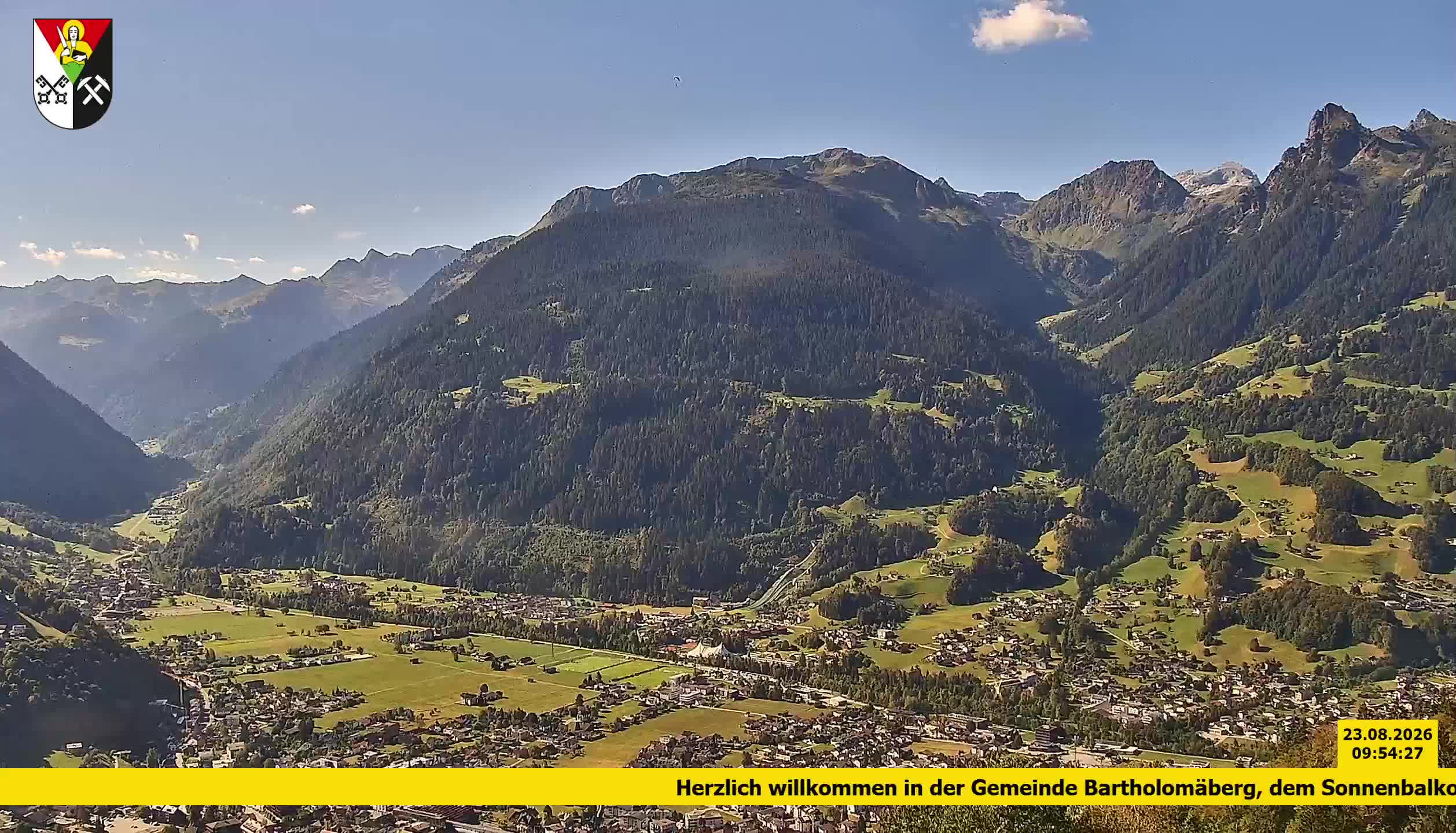 Bartholomäberg | Blick auf Schruns
