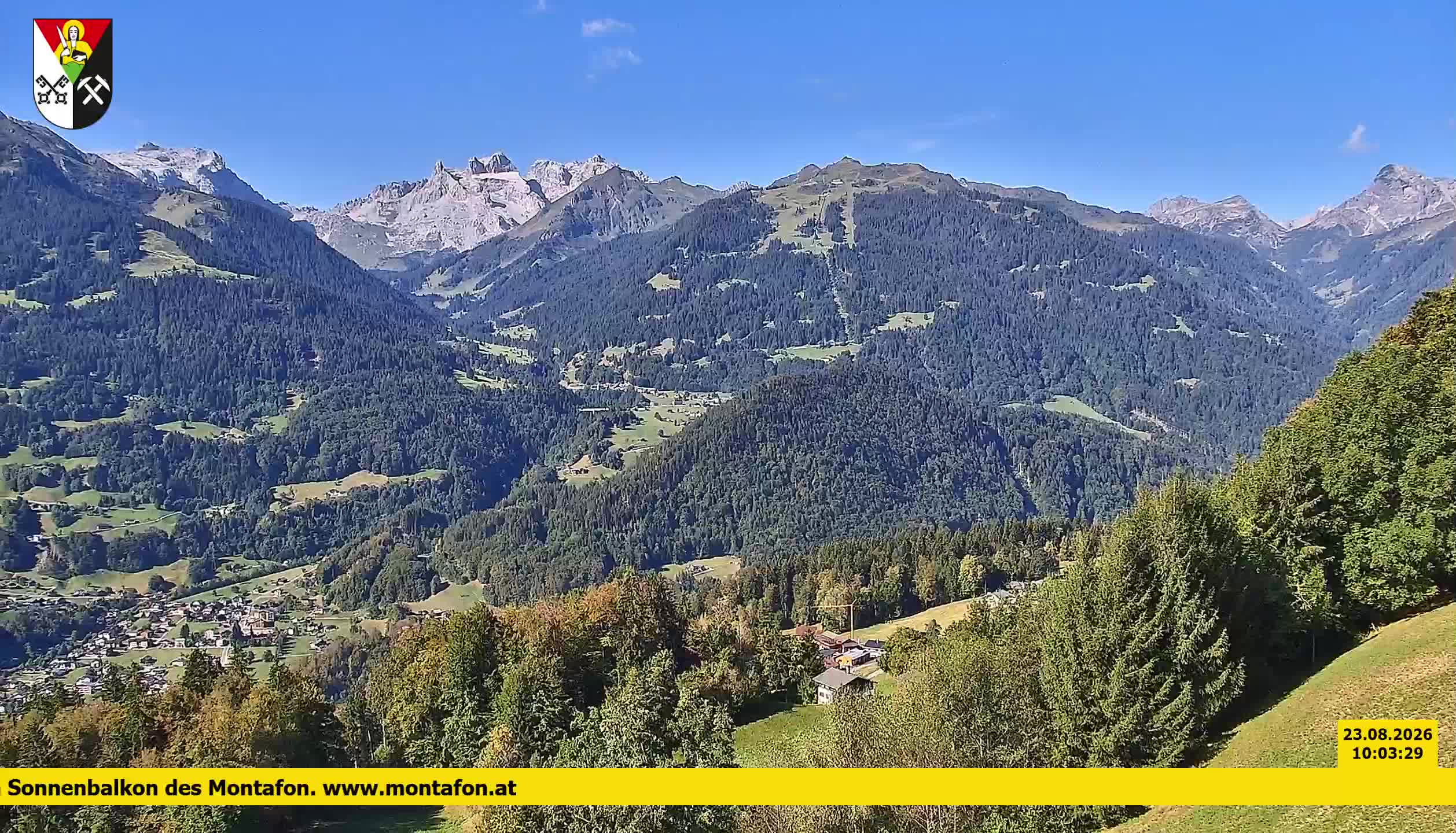Bartholomäberg | Blick auf Schruns