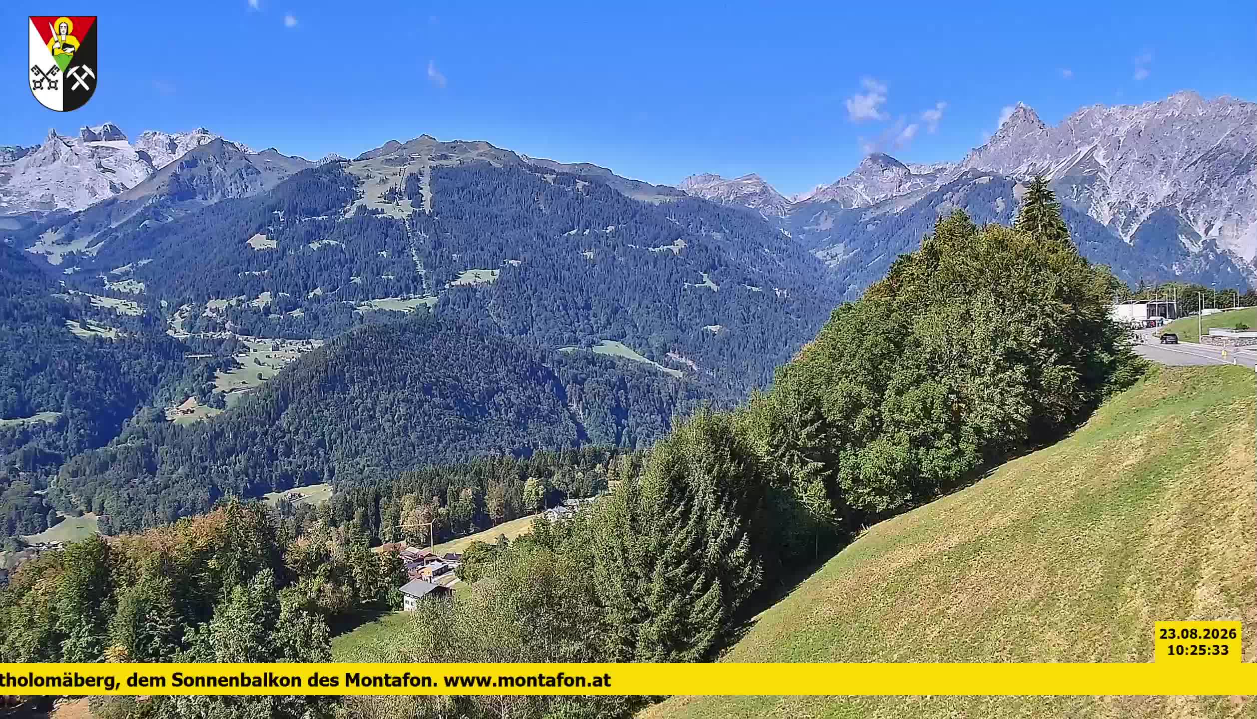Bartholomäberg | Blick auf Schruns