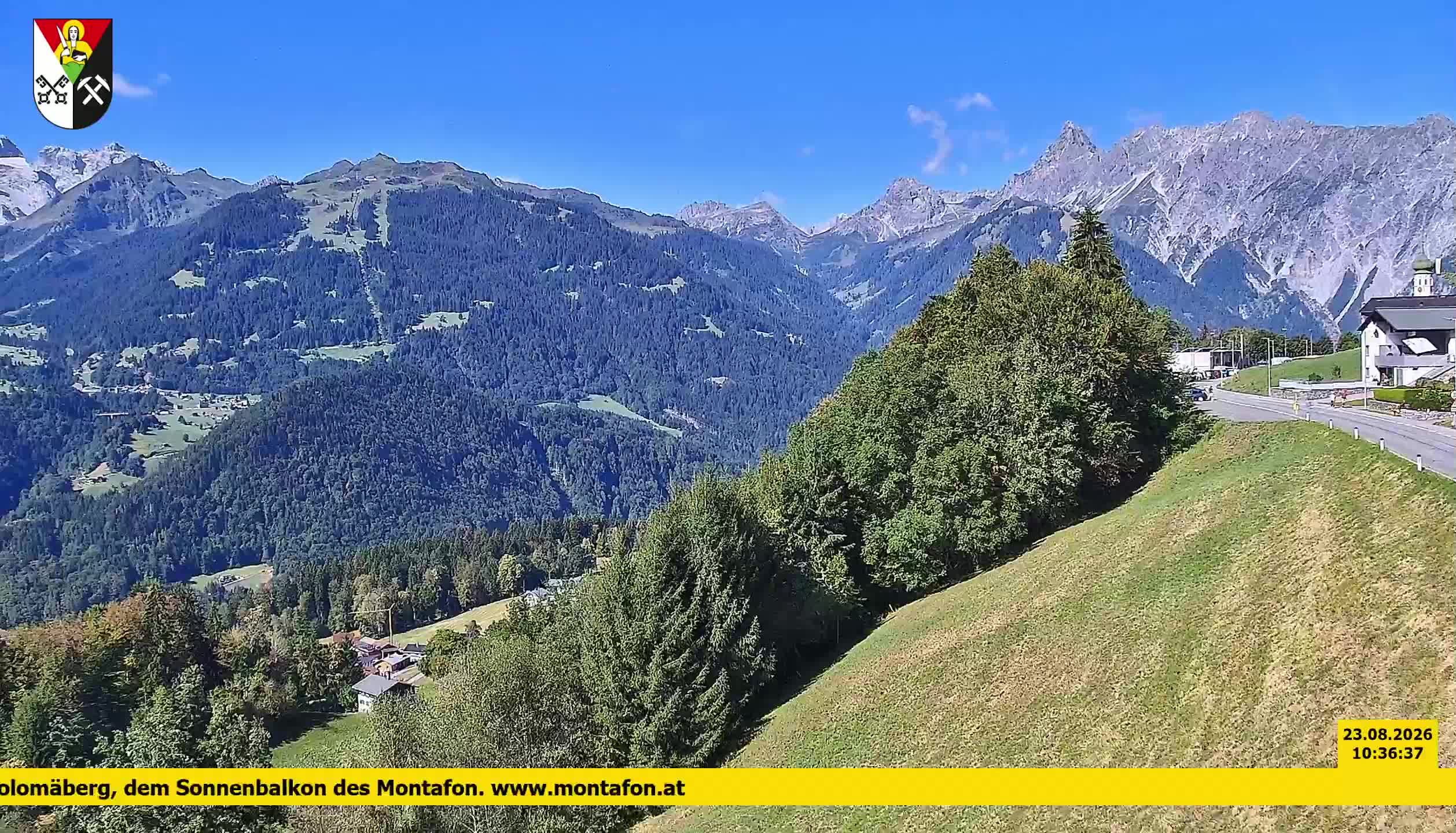 Bartholomäberg | Blick auf Schruns