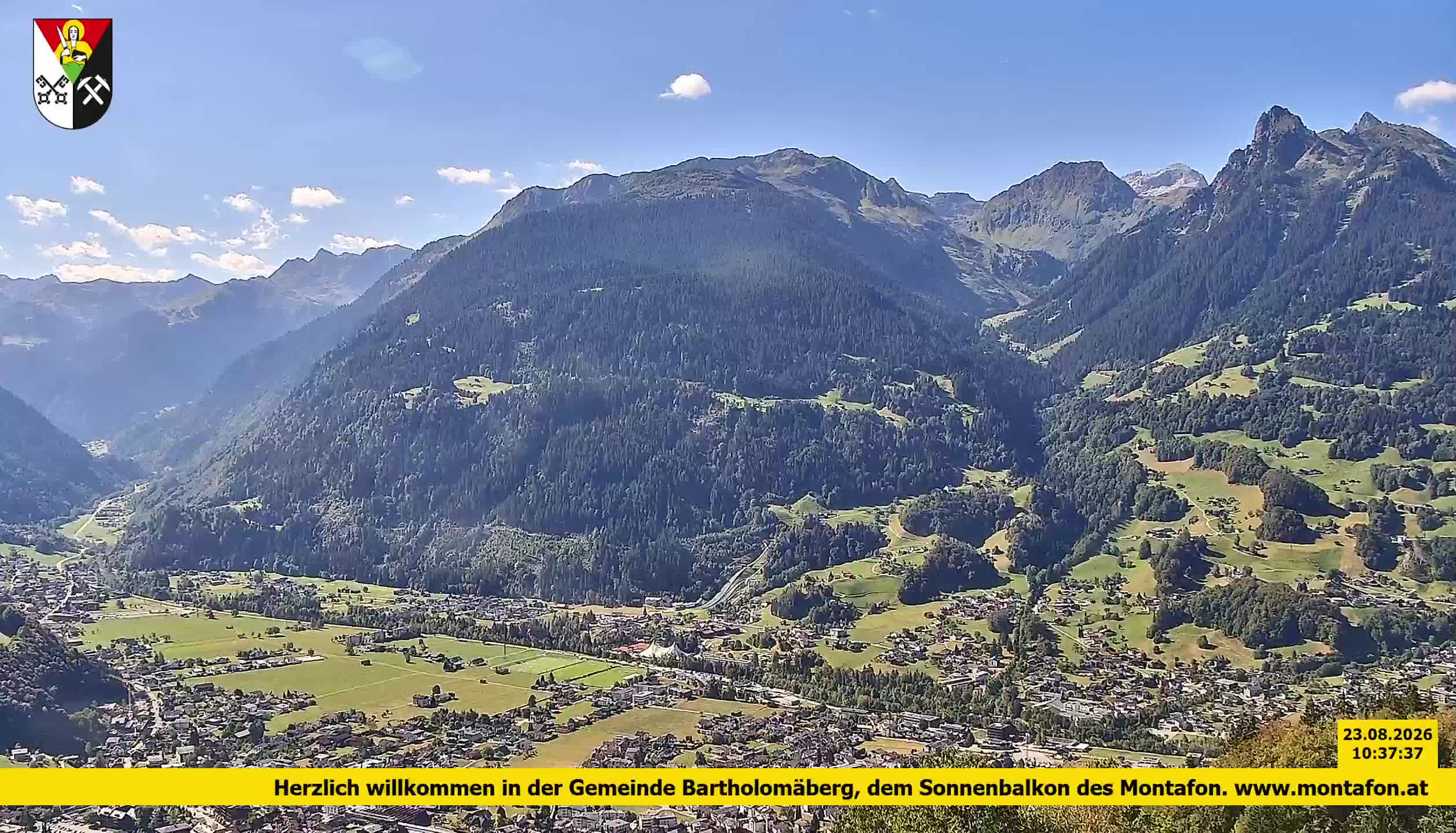 Bartholomäberg | Blick auf Schruns