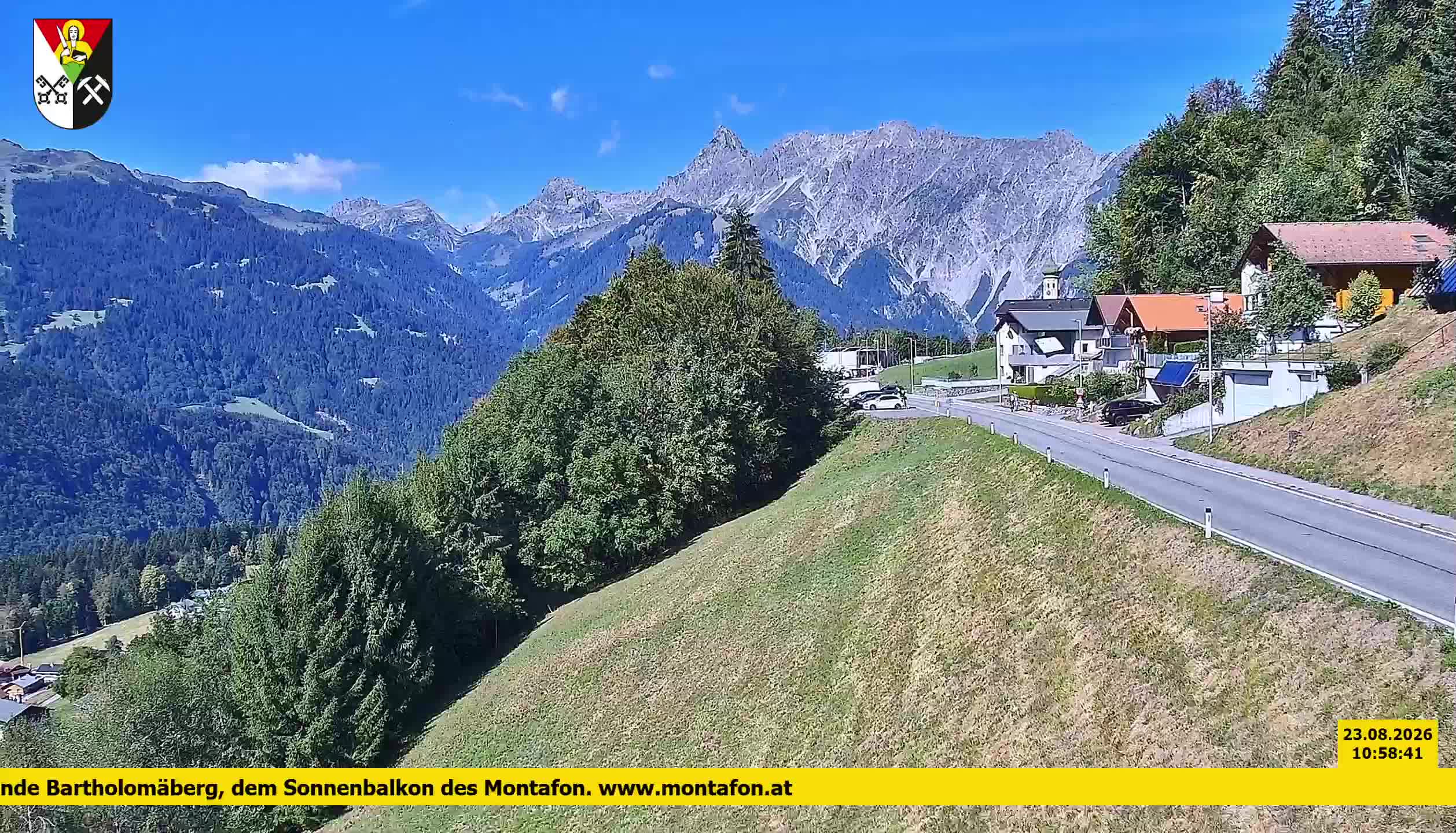Bartholomäberg | Blick auf Schruns