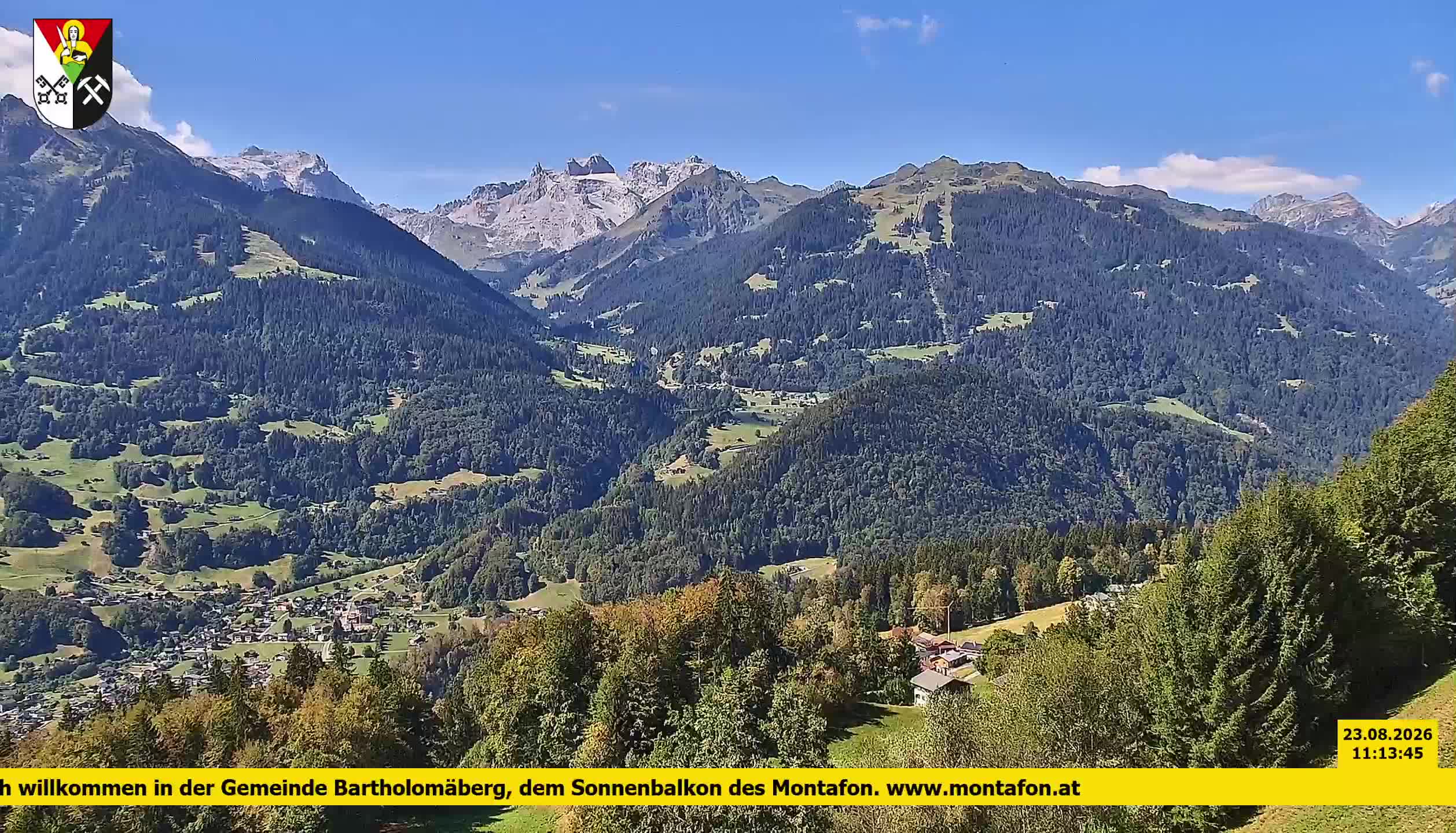 Bartholomäberg | Blick auf Schruns