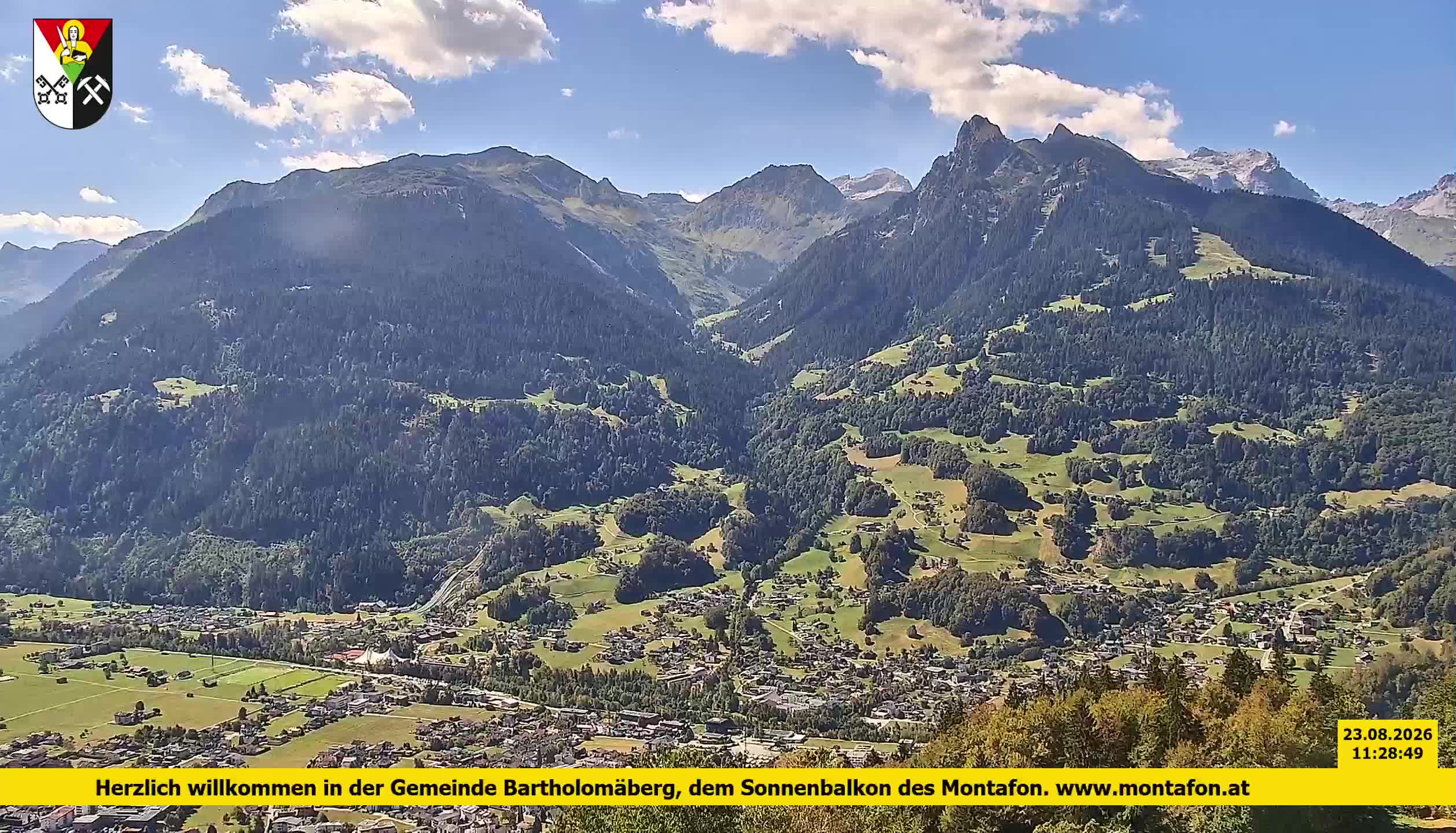 Bartholomäberg | Blick auf Schruns