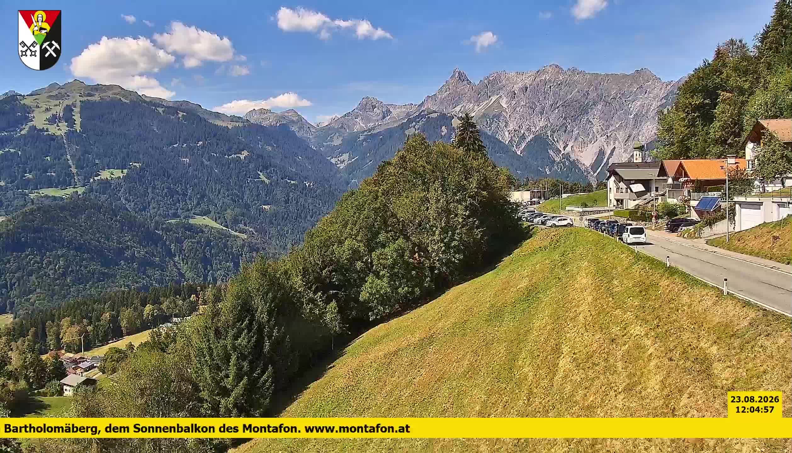 Bartholomäberg | Blick auf Schruns