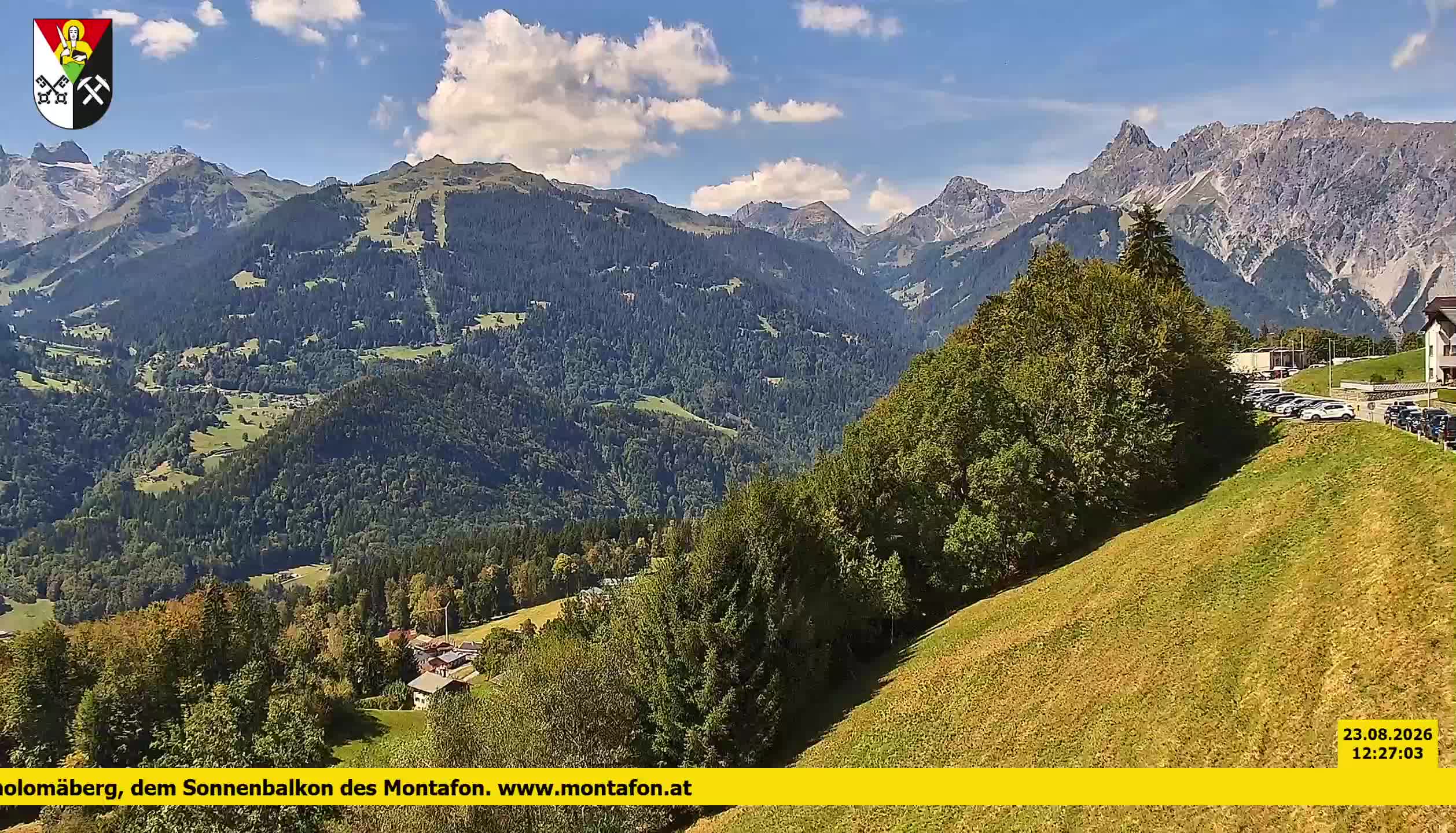 Bartholomäberg | Blick auf Schruns