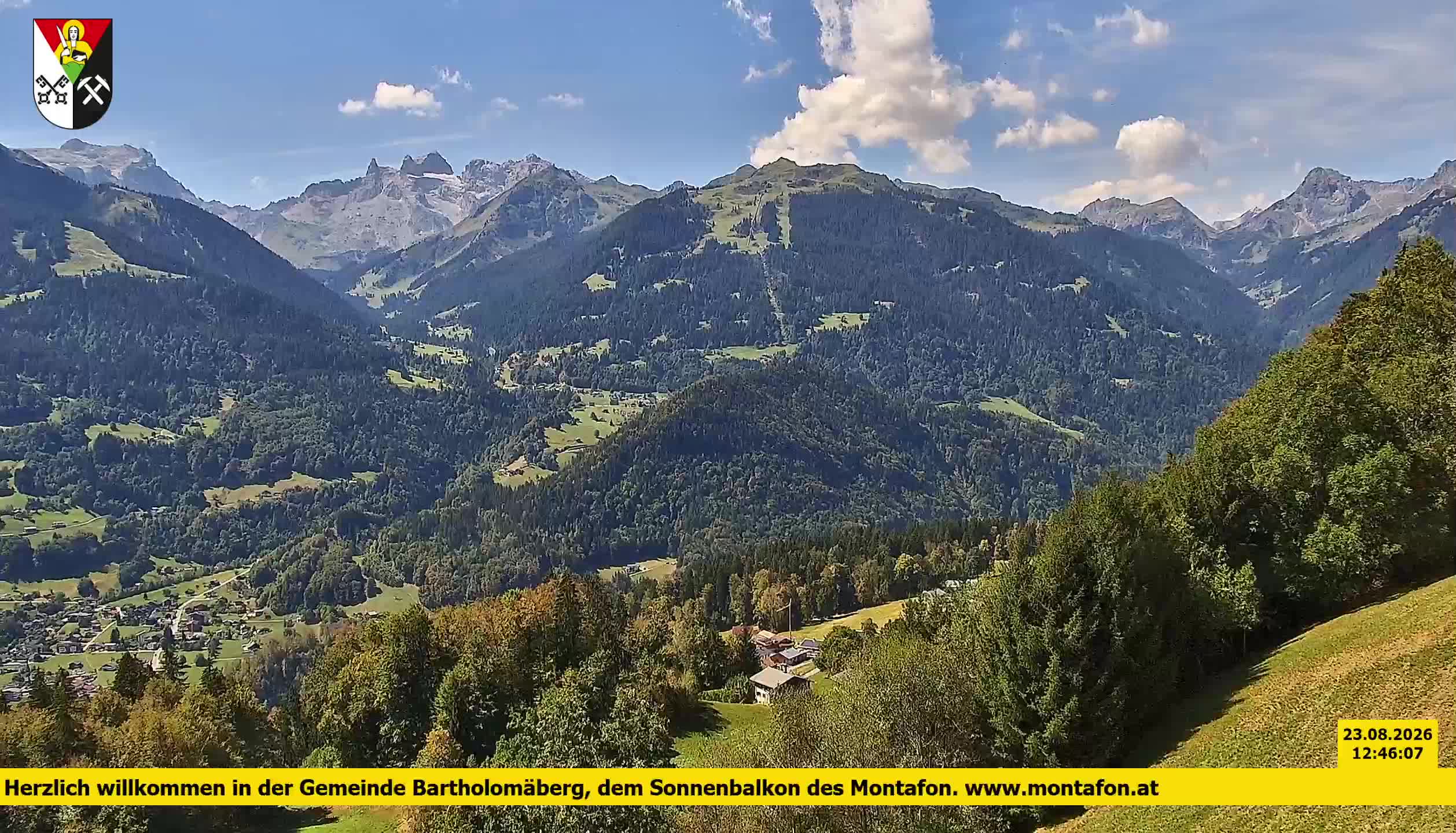Bartholomäberg | Blick auf Schruns