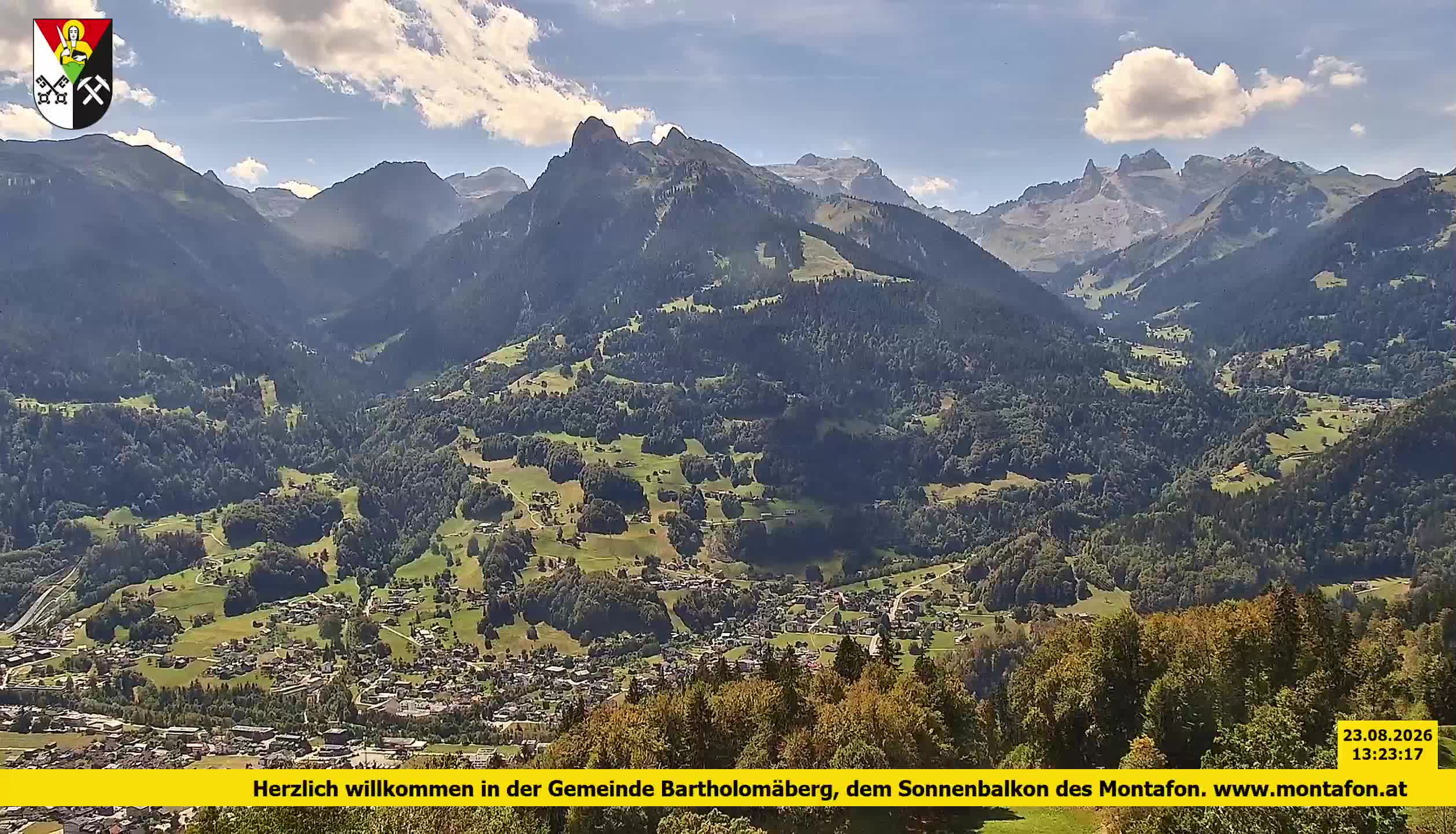 Bartholomäberg | Blick auf Schruns