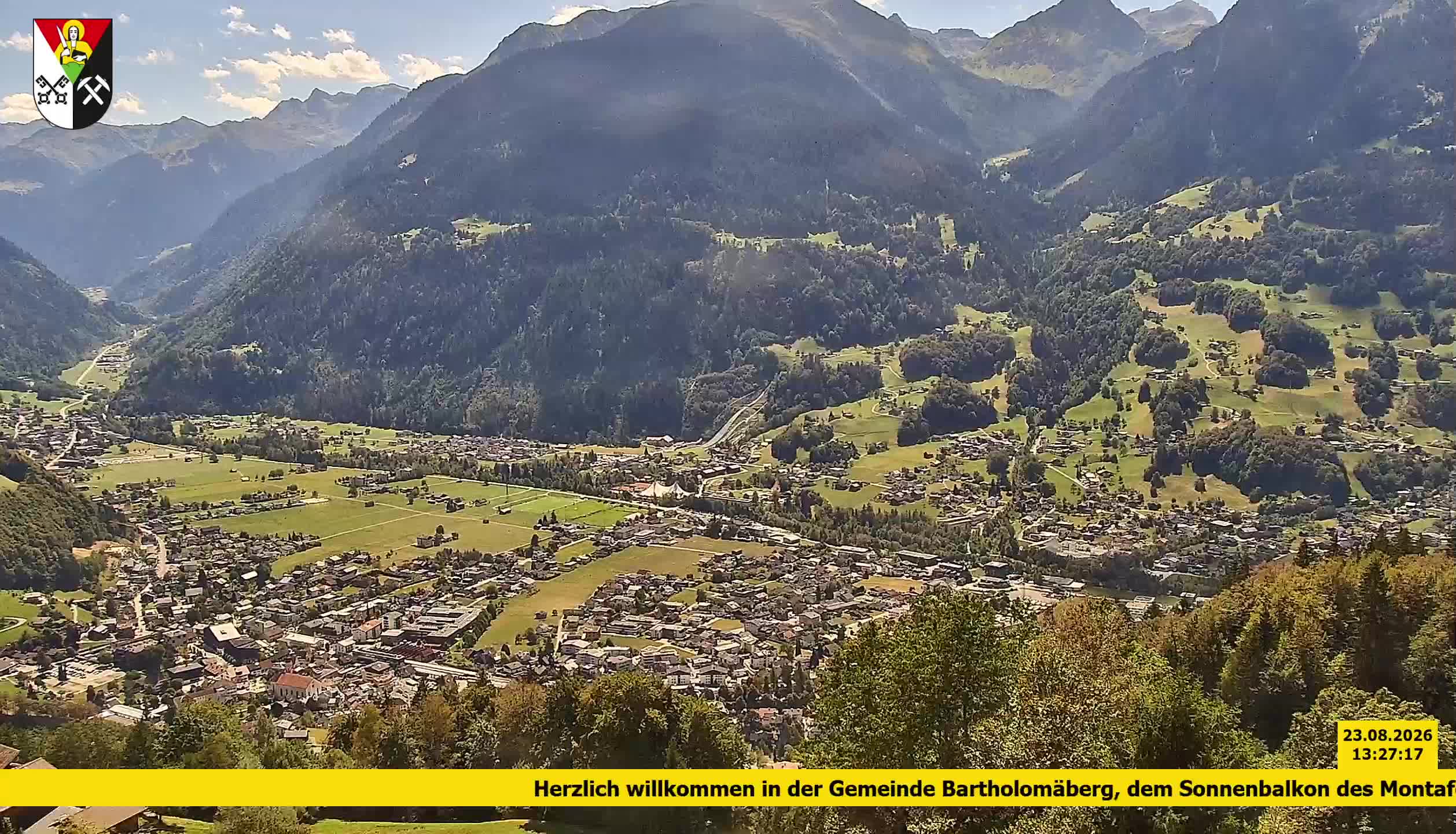 Bartholomäberg | Blick auf Schruns