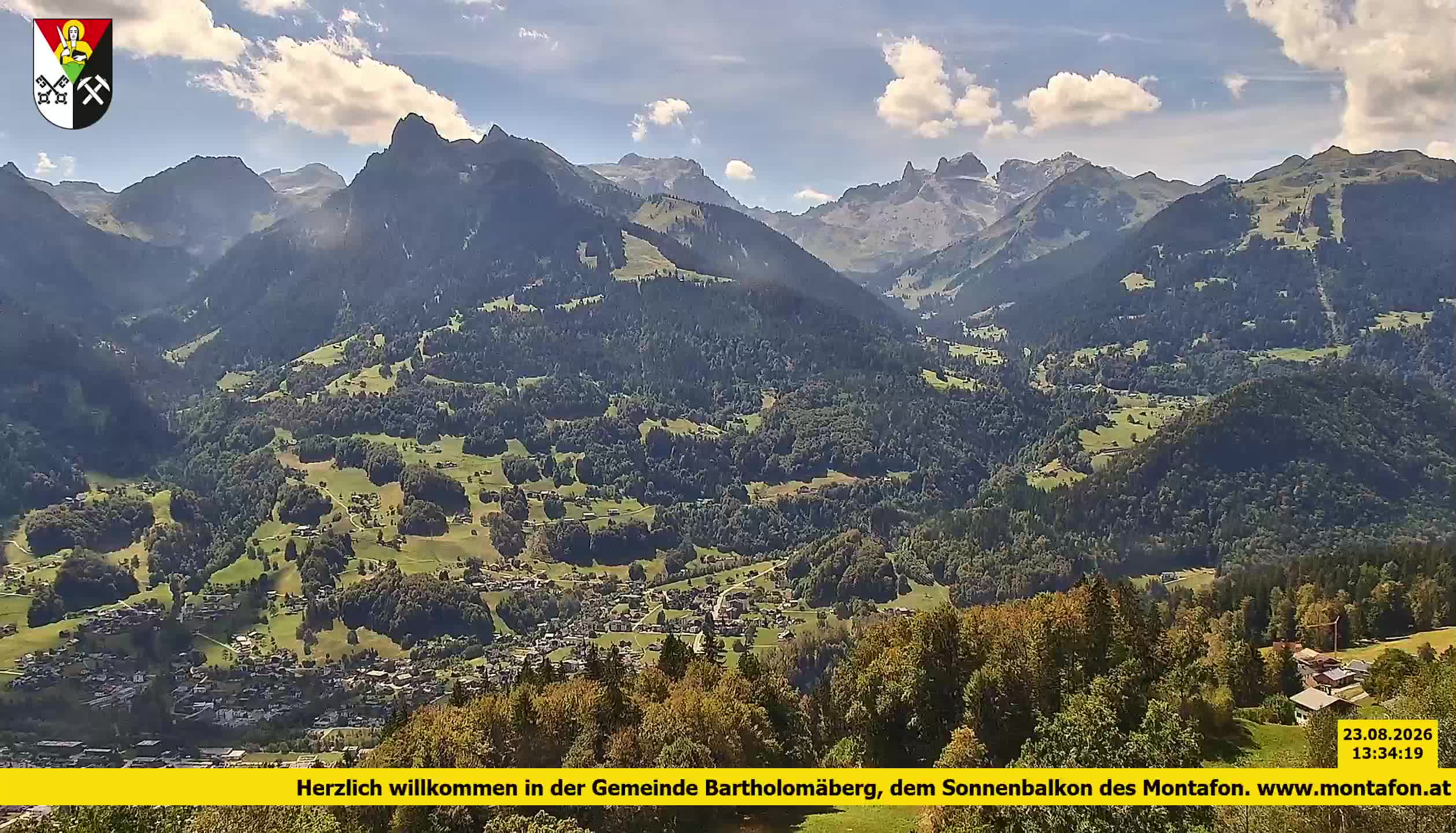 Bartholomäberg | Blick auf Schruns