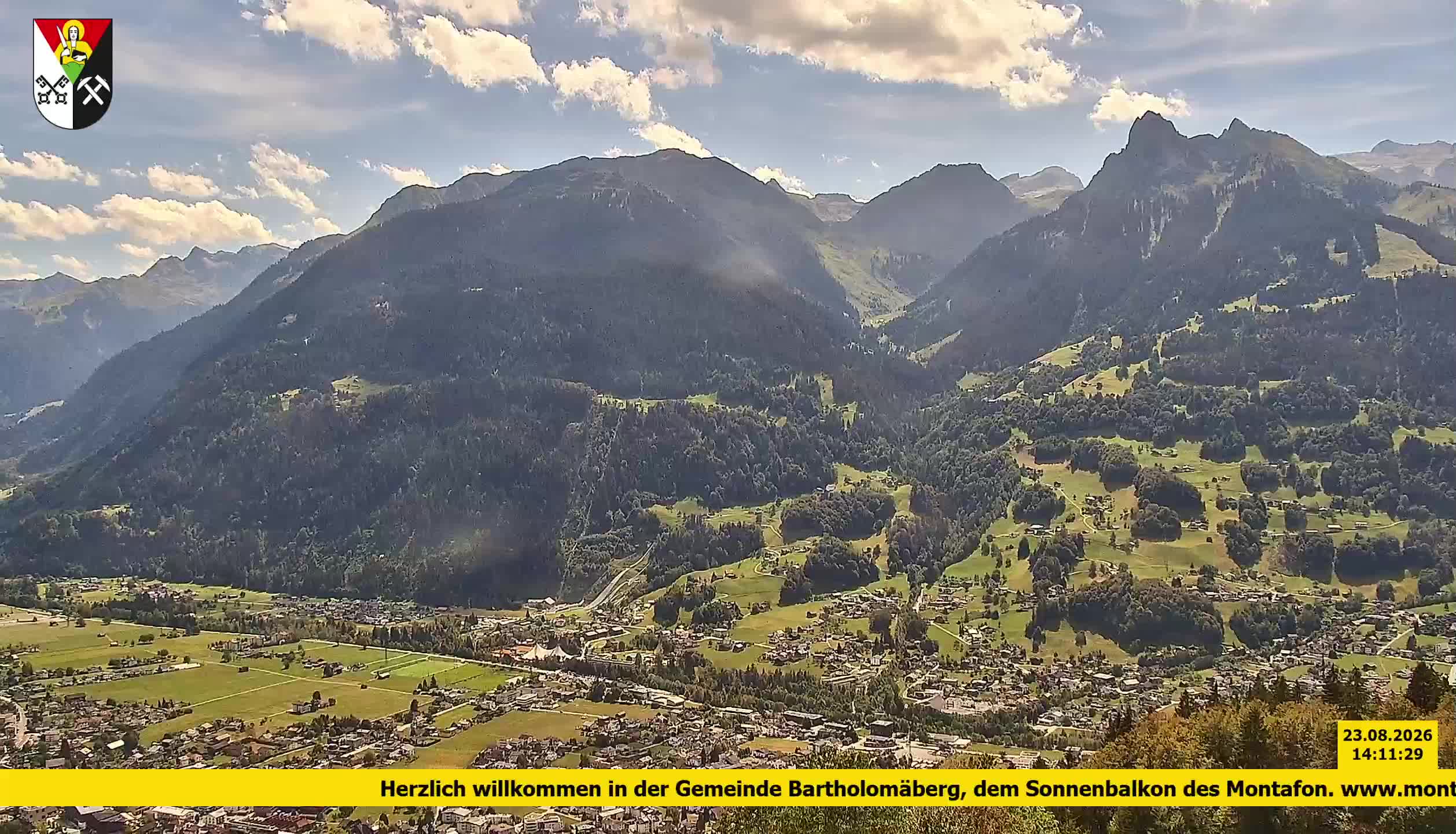 Bartholomäberg | Blick auf Schruns