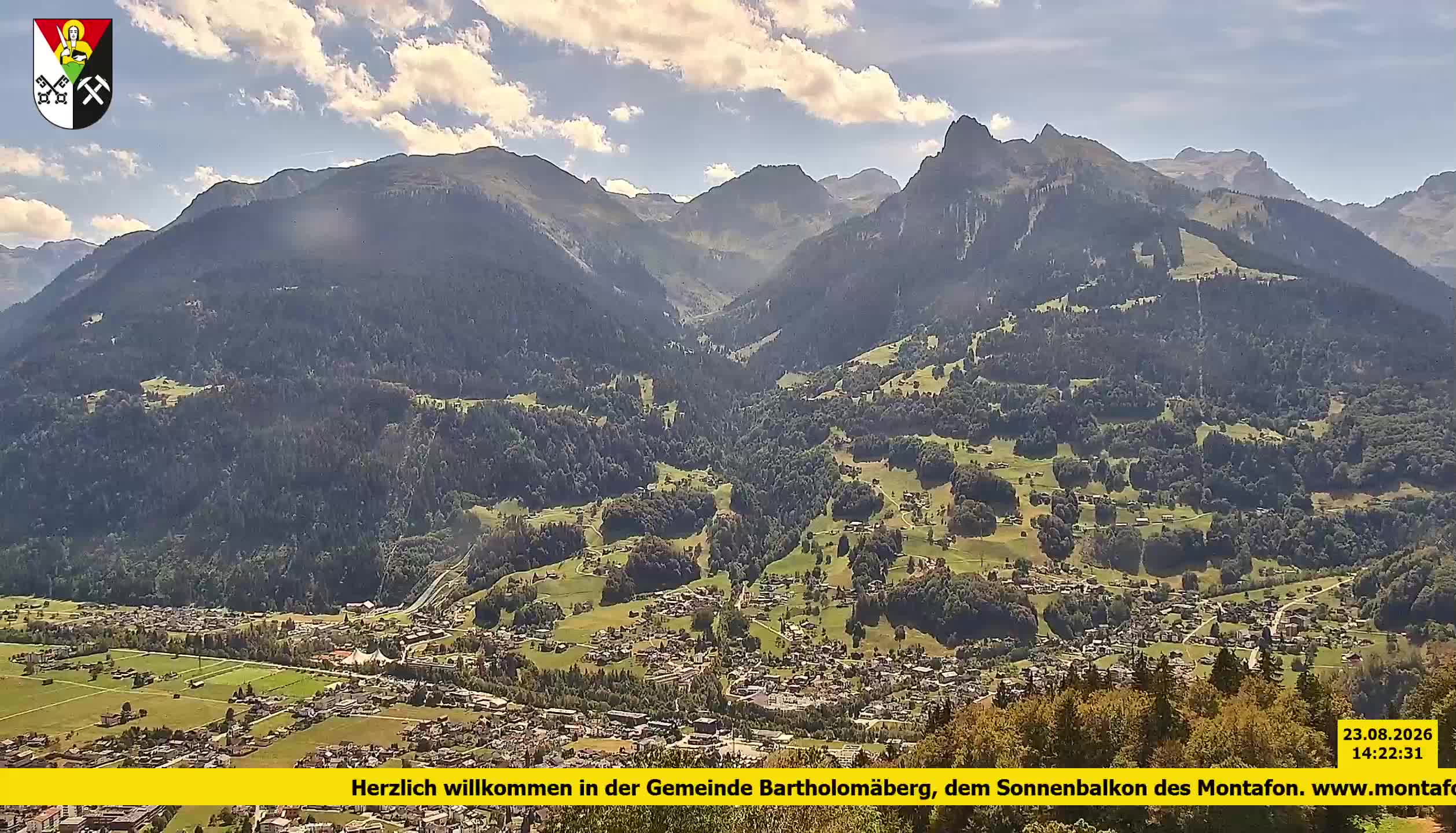 Bartholomäberg | Blick auf Schruns