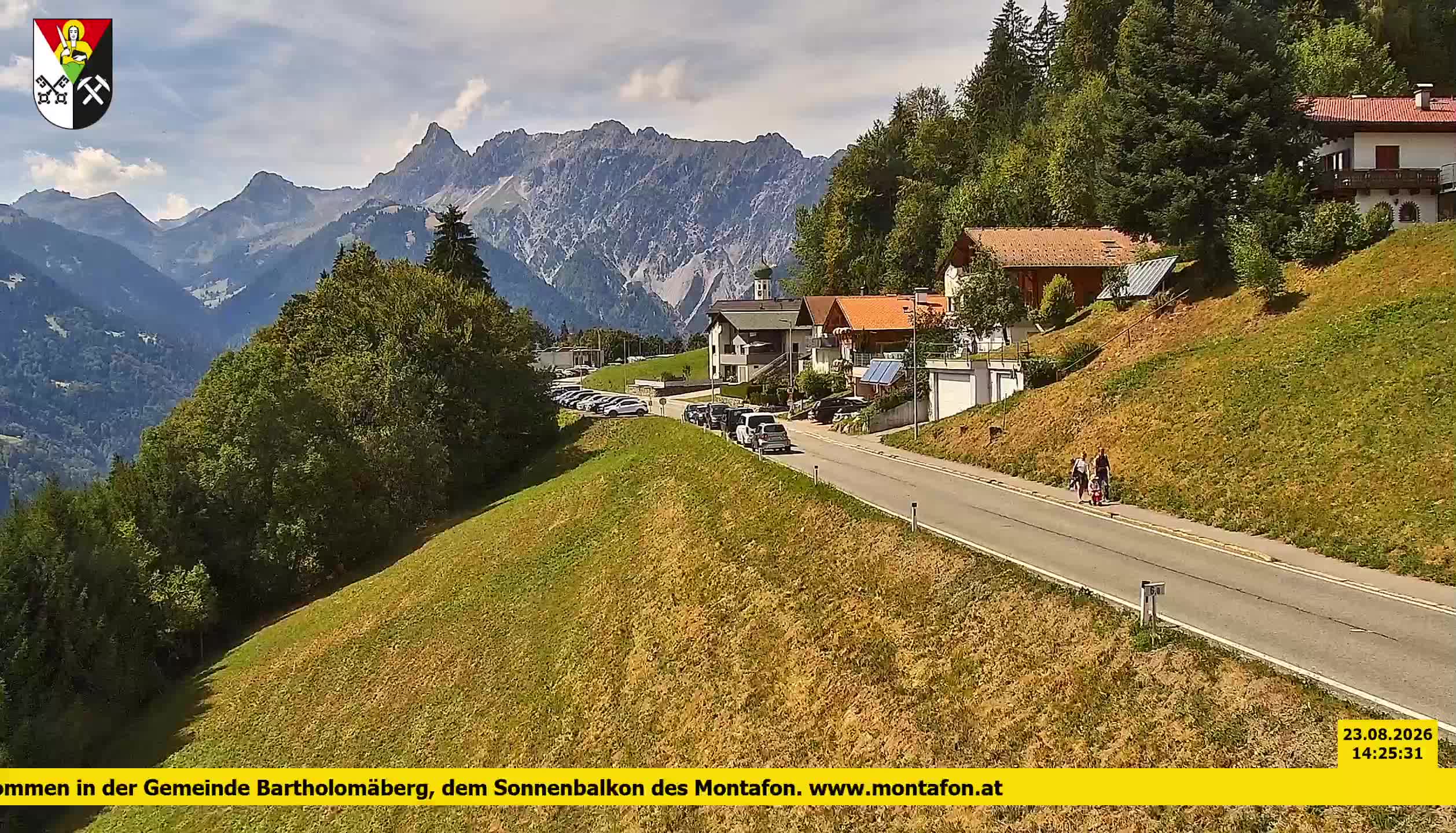 Bartholomäberg | Blick auf Schruns