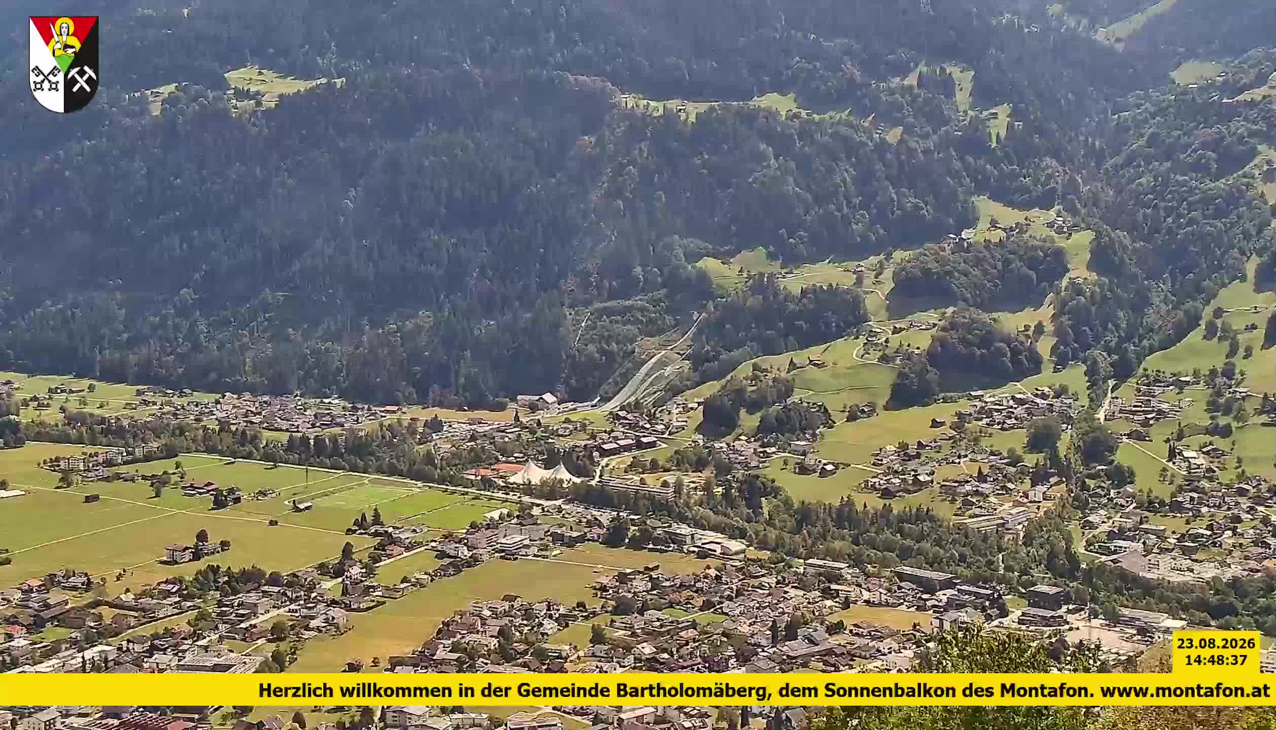 Bartholomäberg | Blick auf Schruns