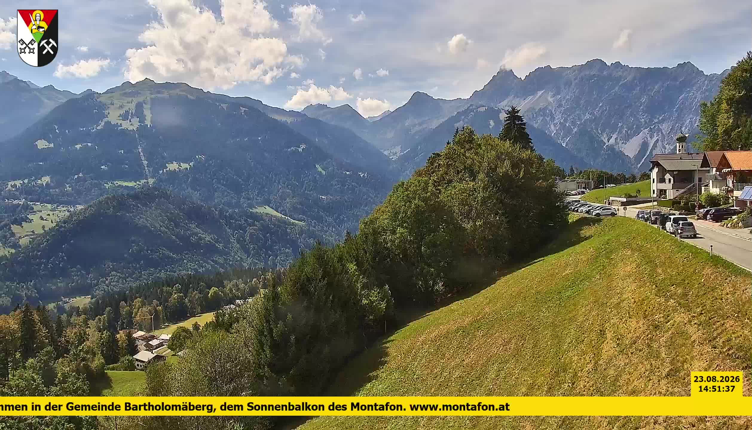 Bartholomäberg | Blick auf Schruns
